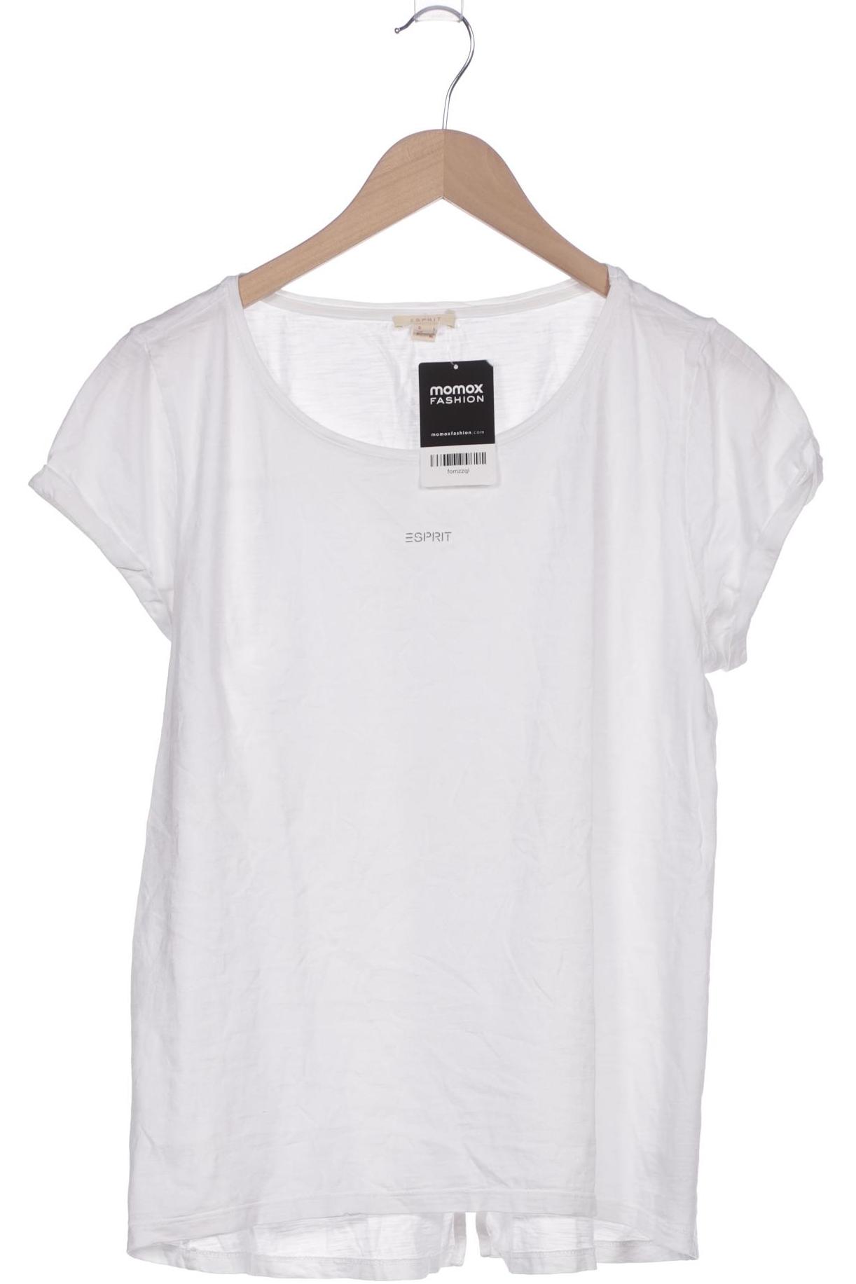 

Esprit Damen T-Shirt, weiß, Gr. 42
