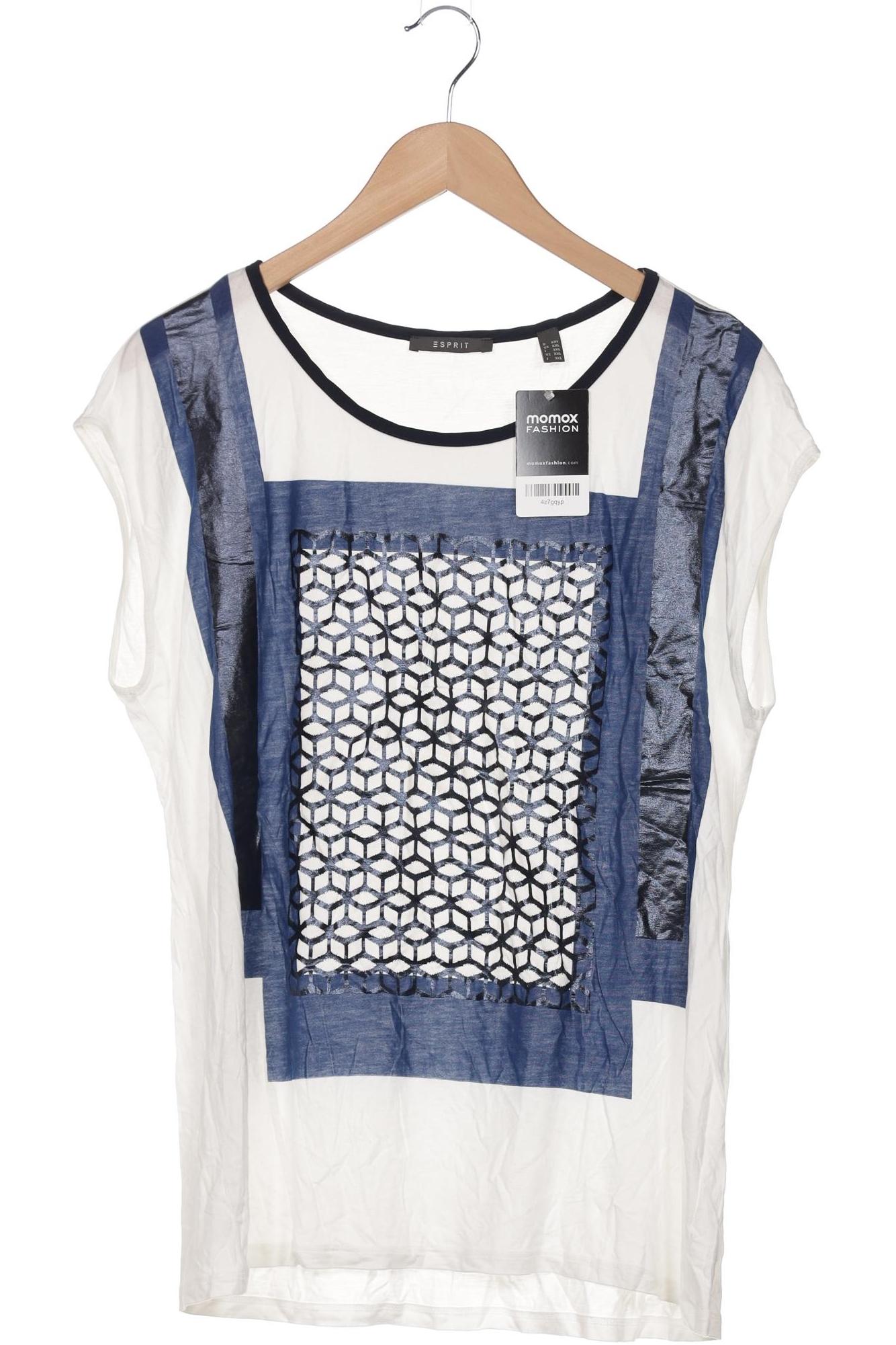 

Esprit Damen T-Shirt, weiß, Gr. 46