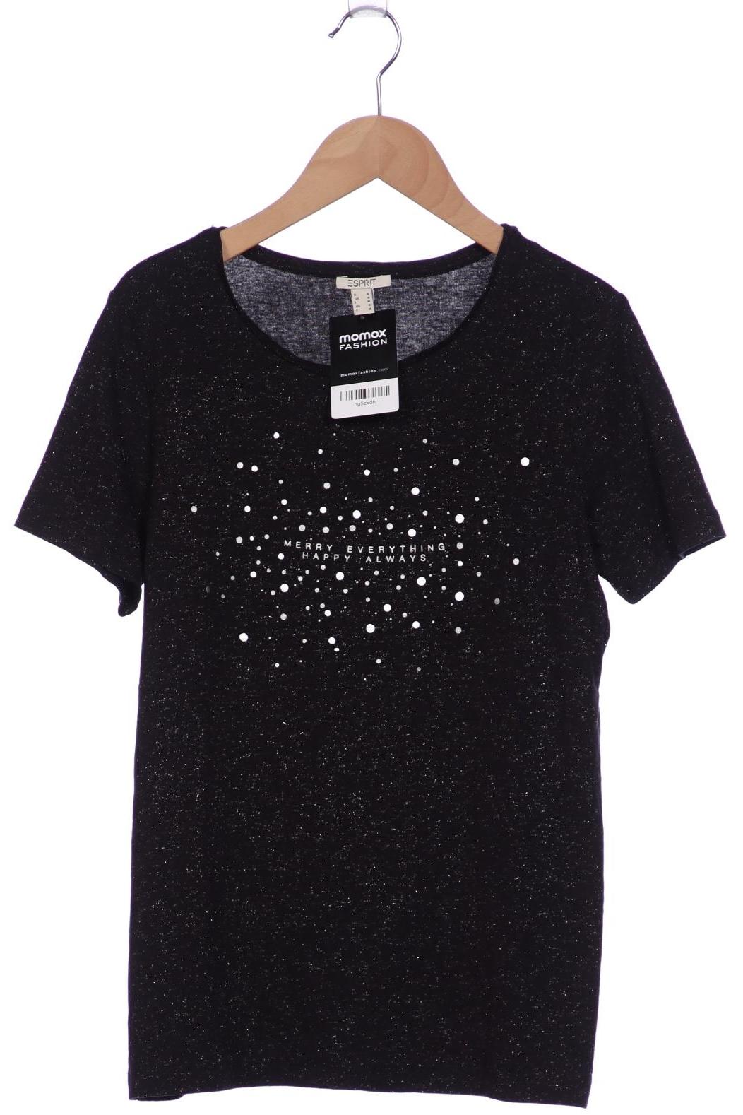 

Esprit Damen T-Shirt, schwarz, Gr. 36