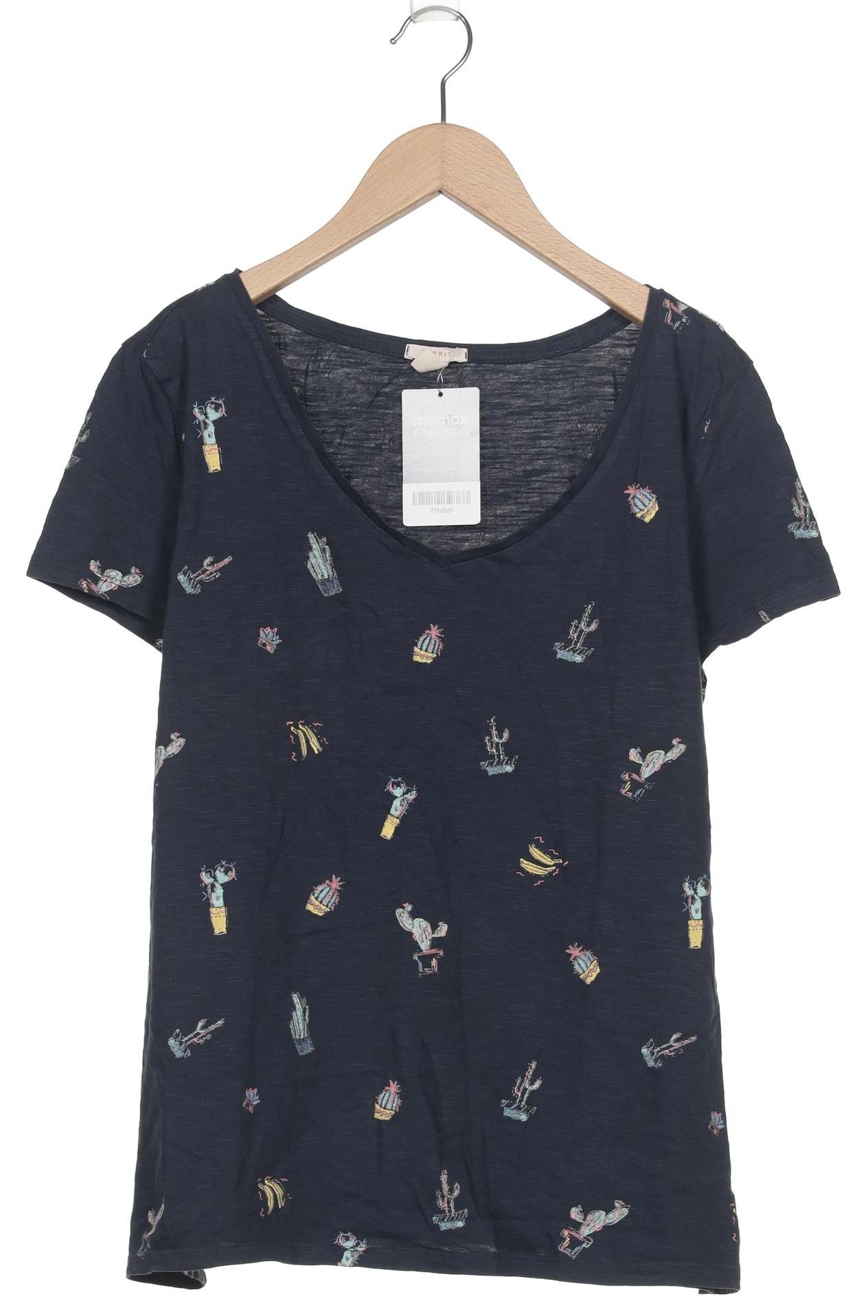 

Esprit Damen T-Shirt, marineblau, Gr. 42
