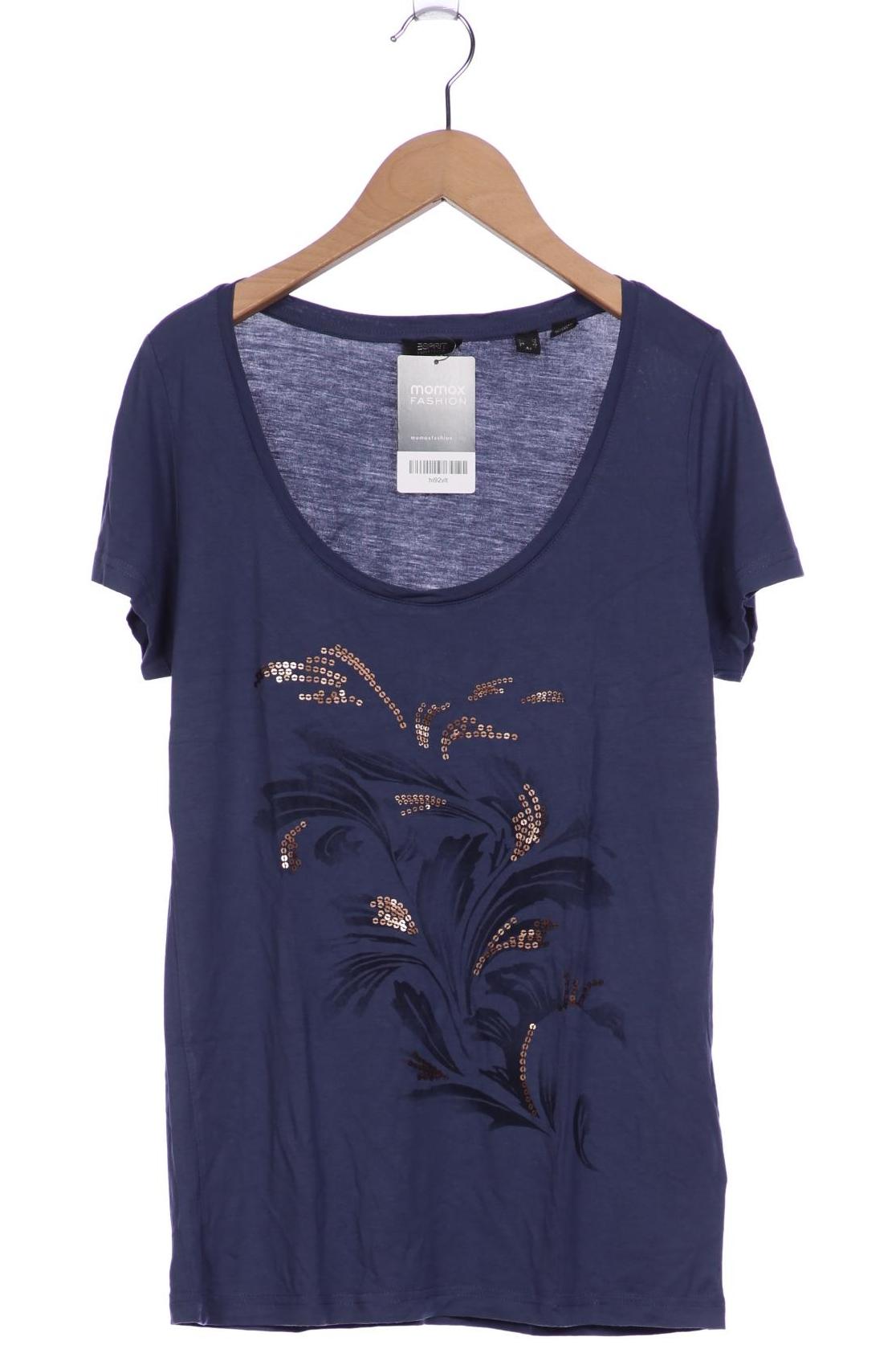 

Esprit Damen T-Shirt, blau, Gr. 38