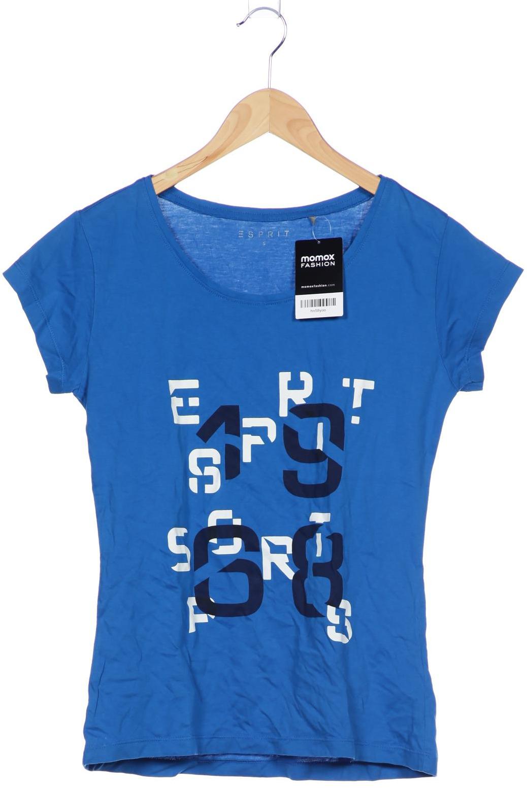 

Esprit Damen T-Shirt, blau, Gr. 36