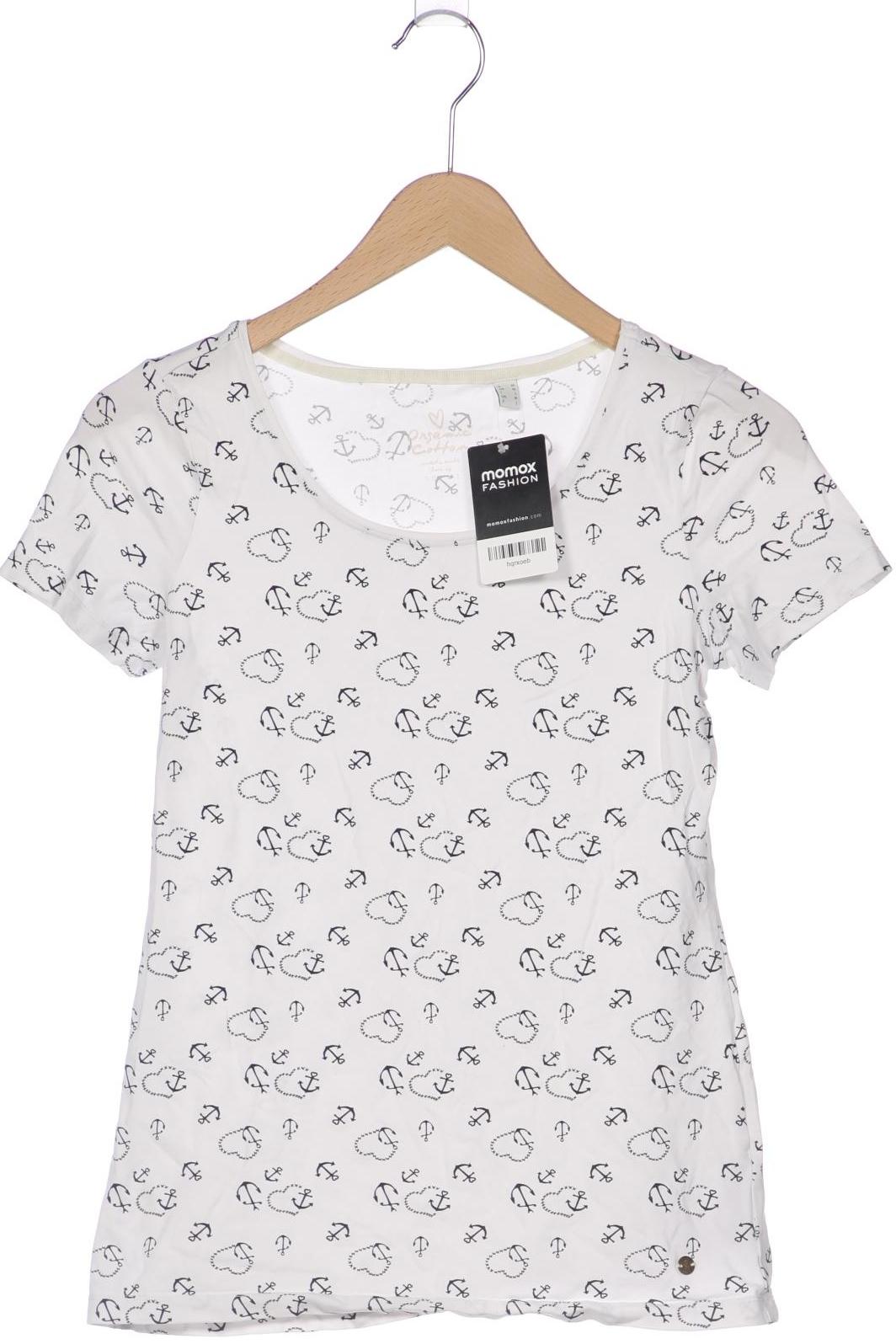 

Esprit Damen T-Shirt, weiß, Gr. 38