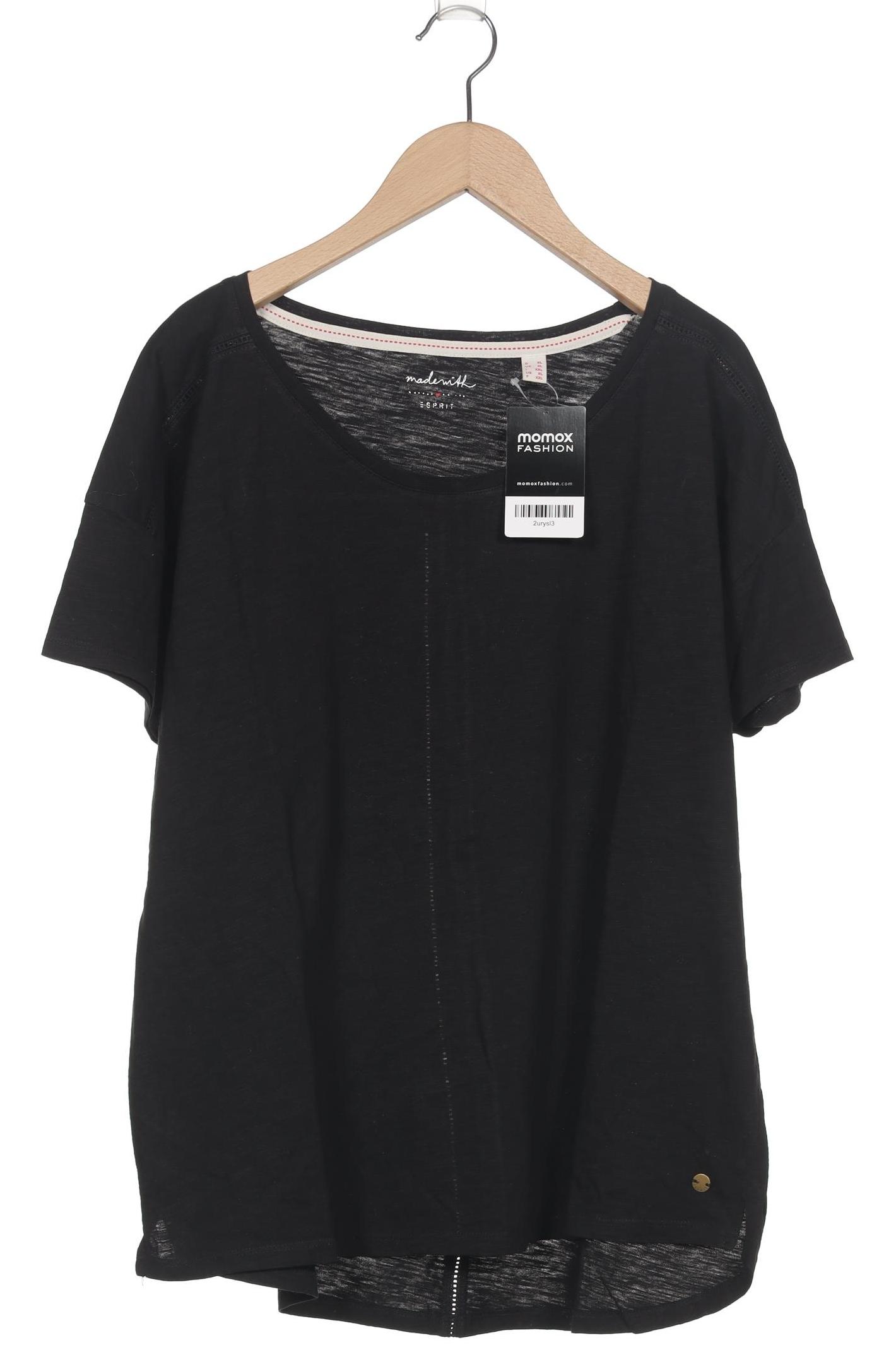 

Esprit Damen T-Shirt, schwarz, Gr. 44