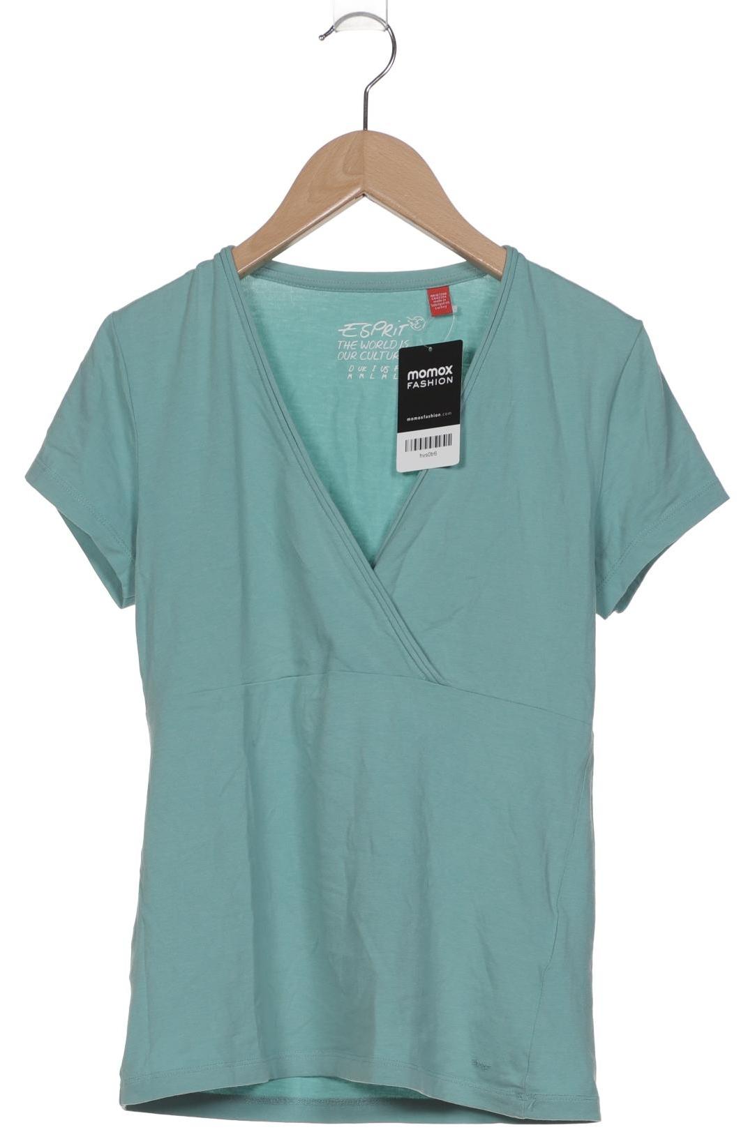 

Esprit Damen T-Shirt, türkis, Gr. 38