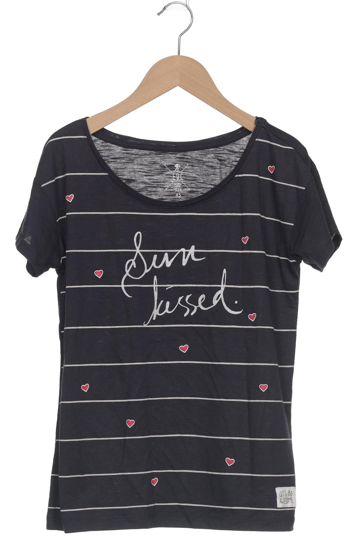 

Esprit Damen T-Shirt, marineblau, Gr. 34