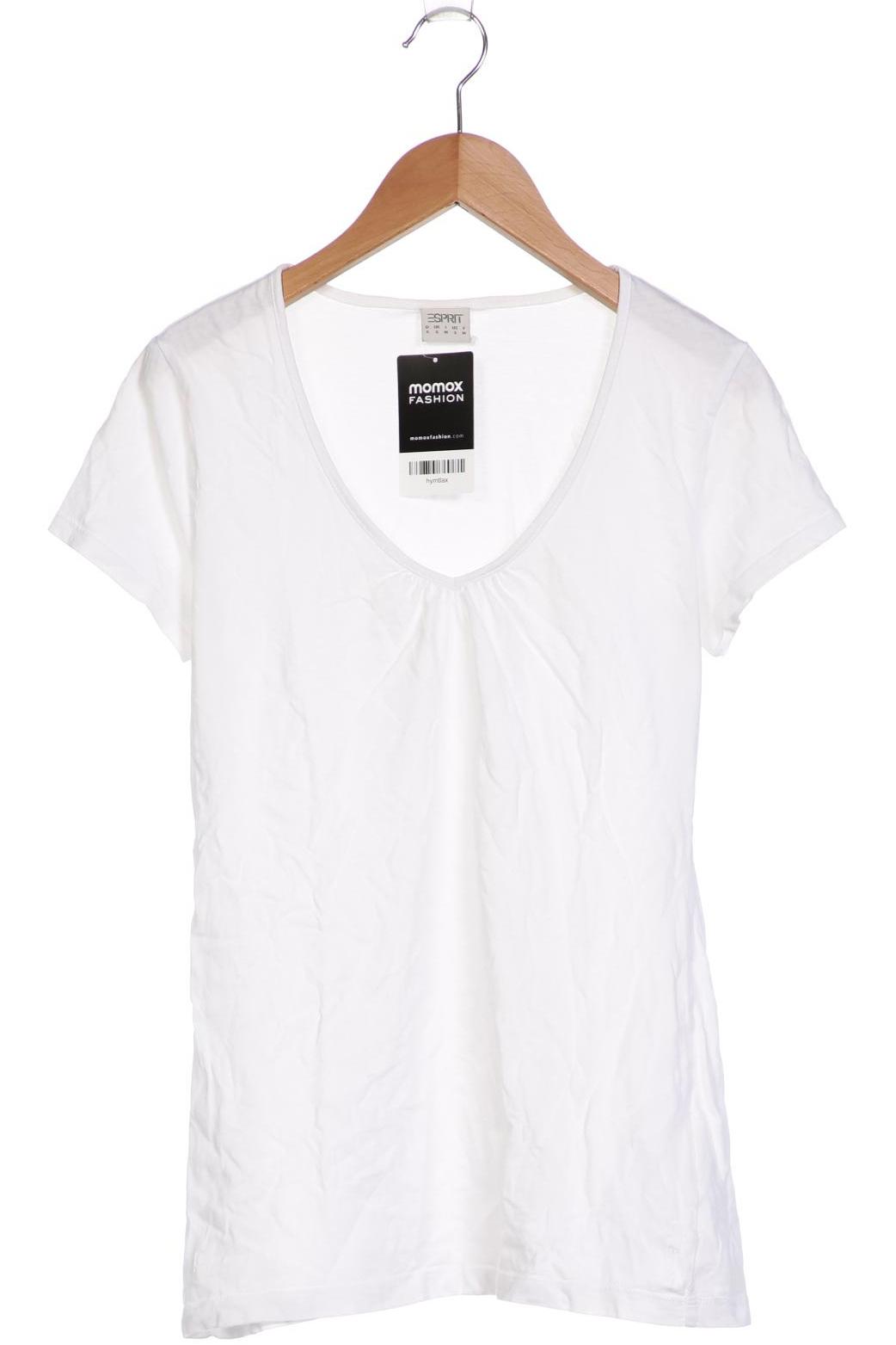

Esprit Damen T-Shirt, weiß, Gr. 36