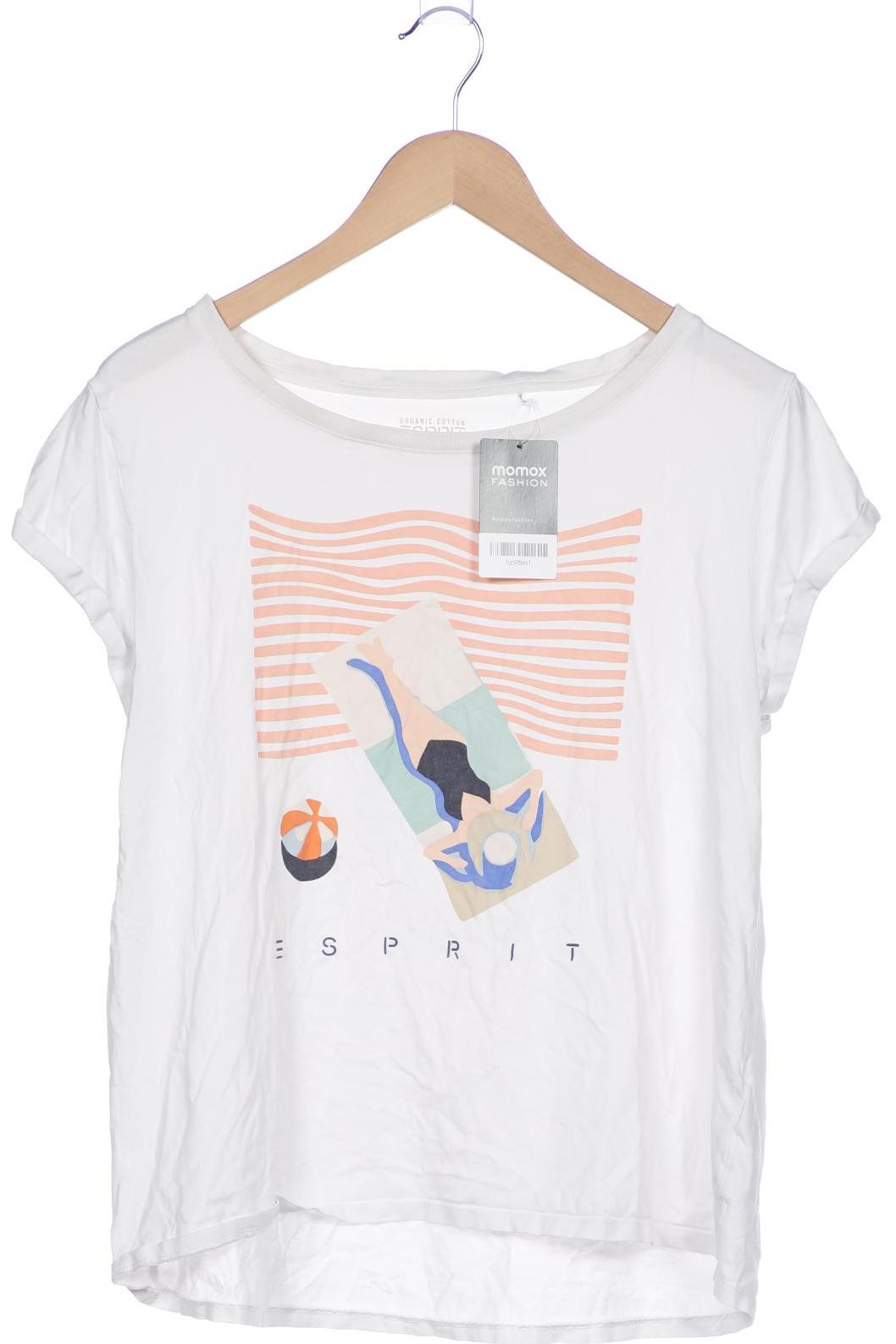 

Esprit Damen T-Shirt, weiß, Gr. 46