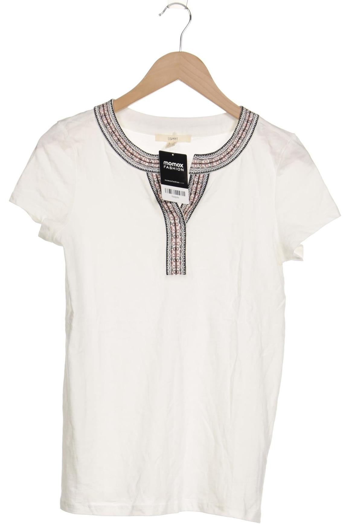

Esprit Damen T-Shirt, weiß, Gr. 36