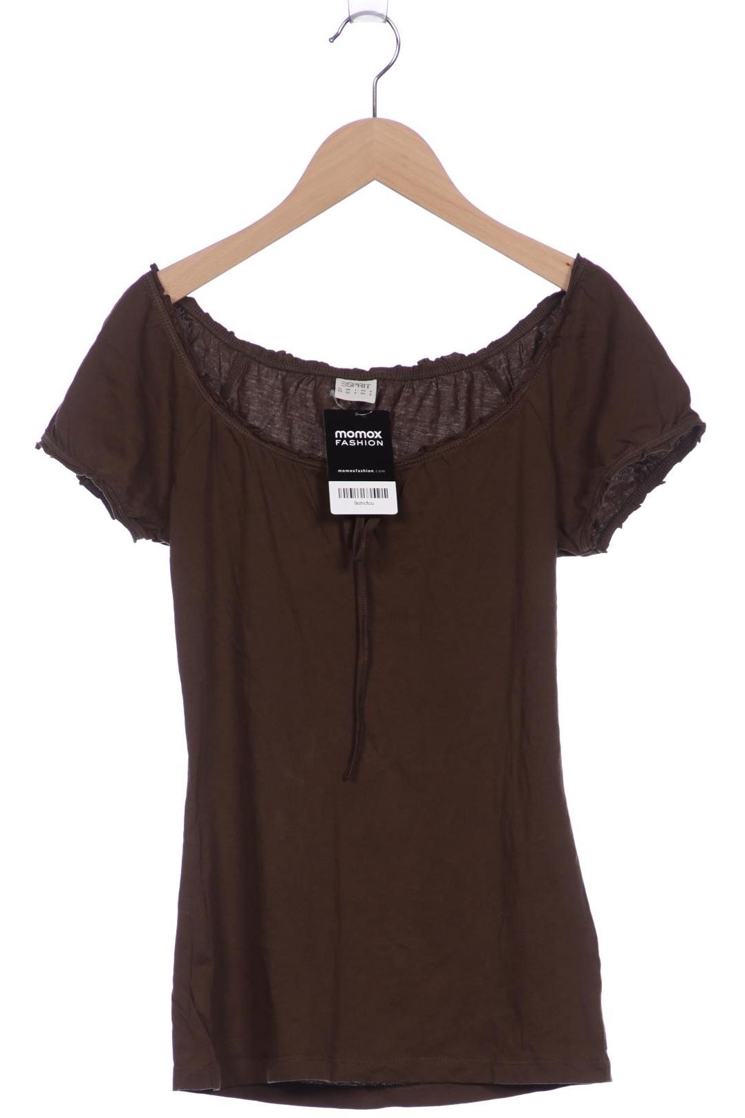 

Esprit Damen T-Shirt, braun, Gr. 34