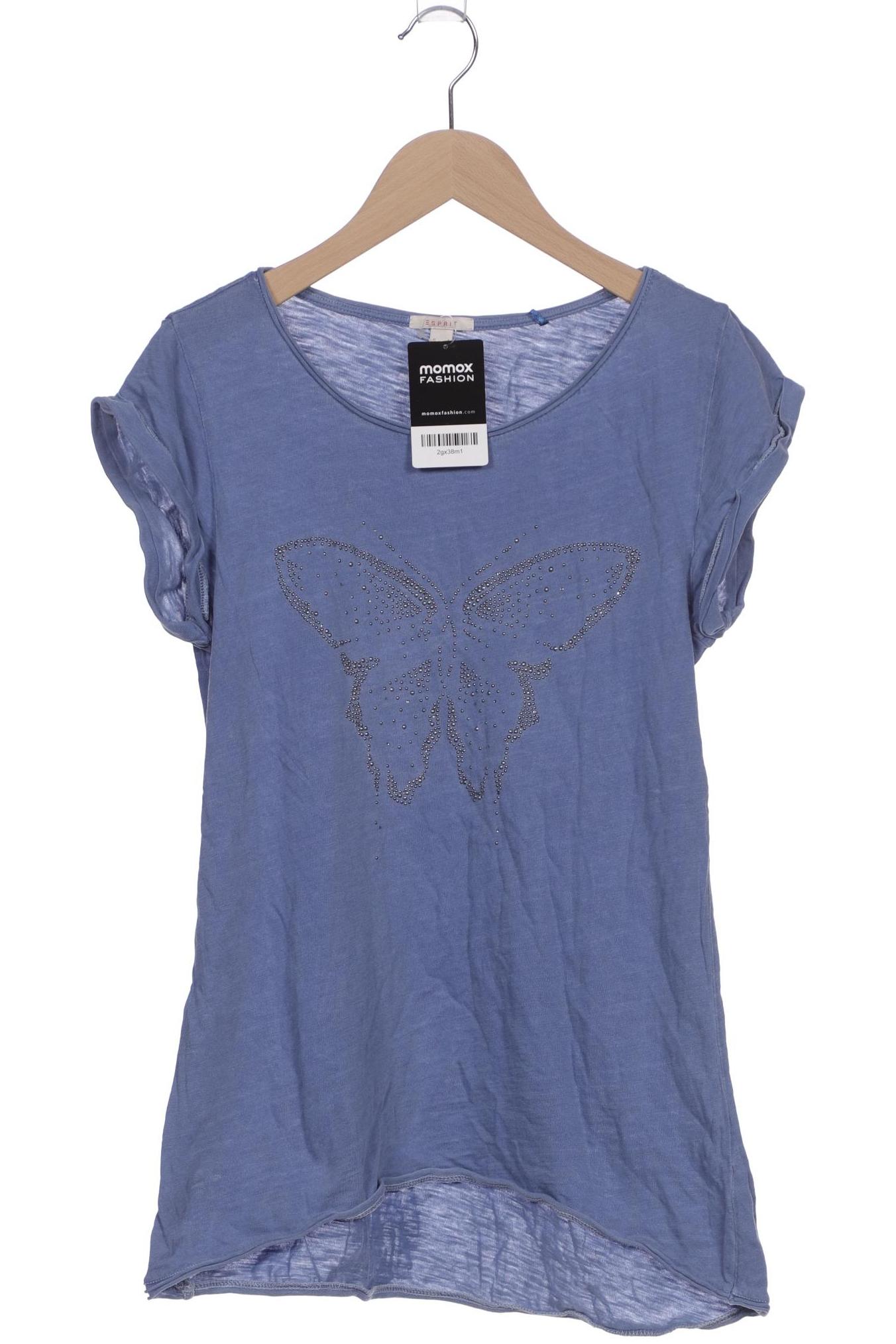 

Esprit Damen T-Shirt, blau, Gr. 36