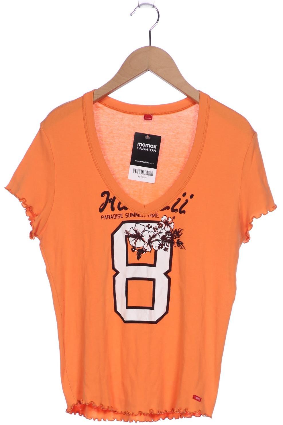 

Esprit Damen T-Shirt, orange, Gr. 44