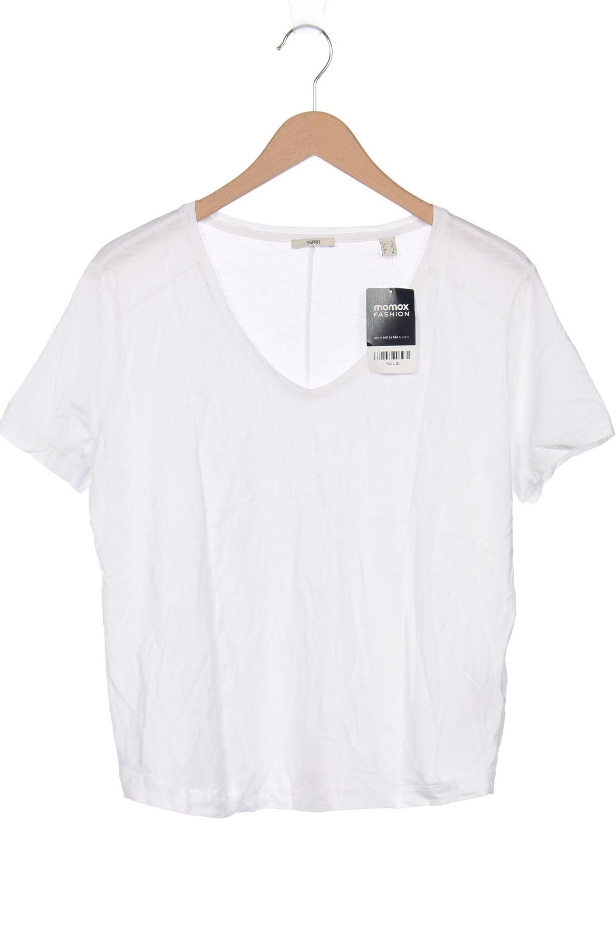 

Esprit Damen T-Shirt, weiß, Gr. 42