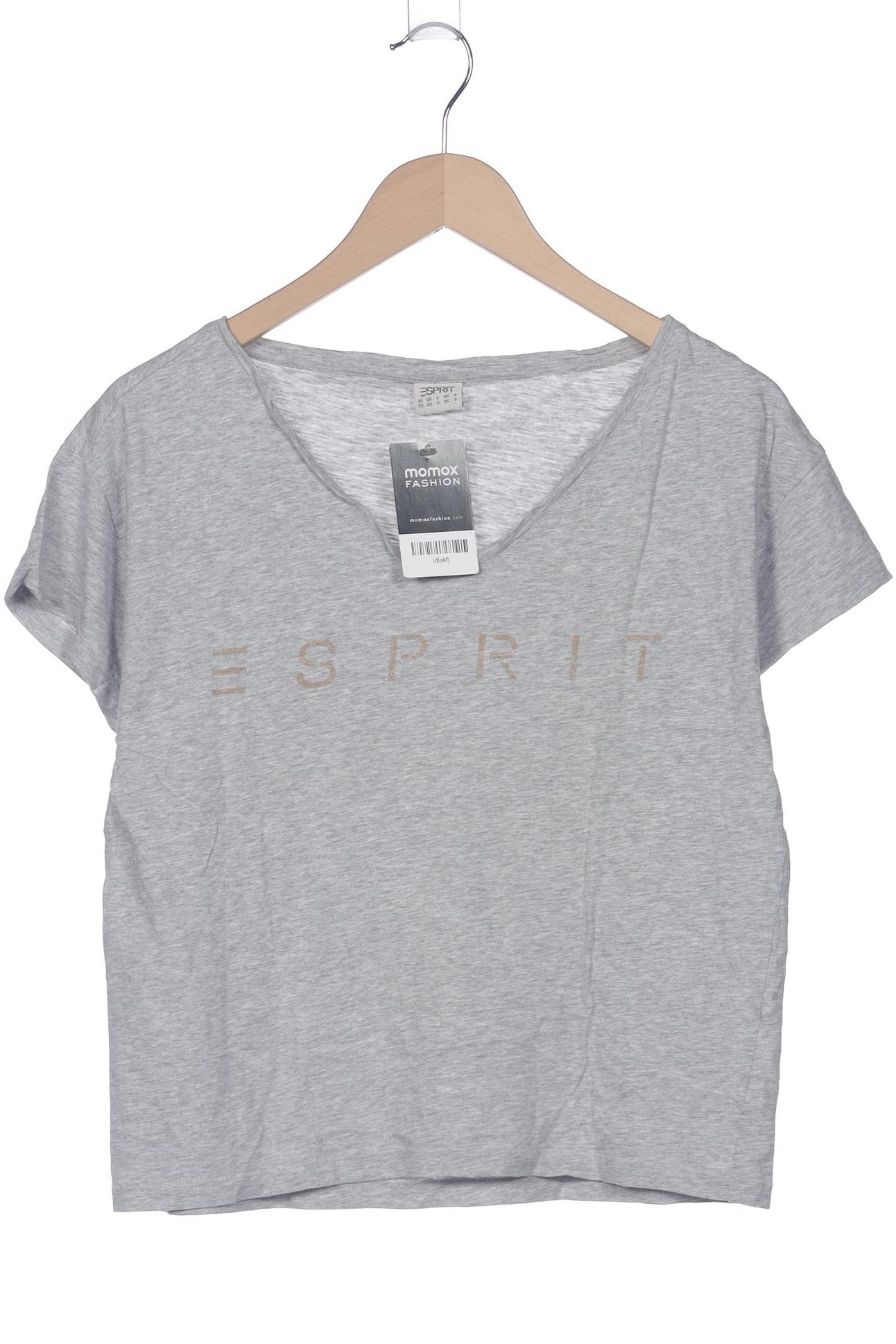

Esprit Damen T-Shirt, grau, Gr. 34