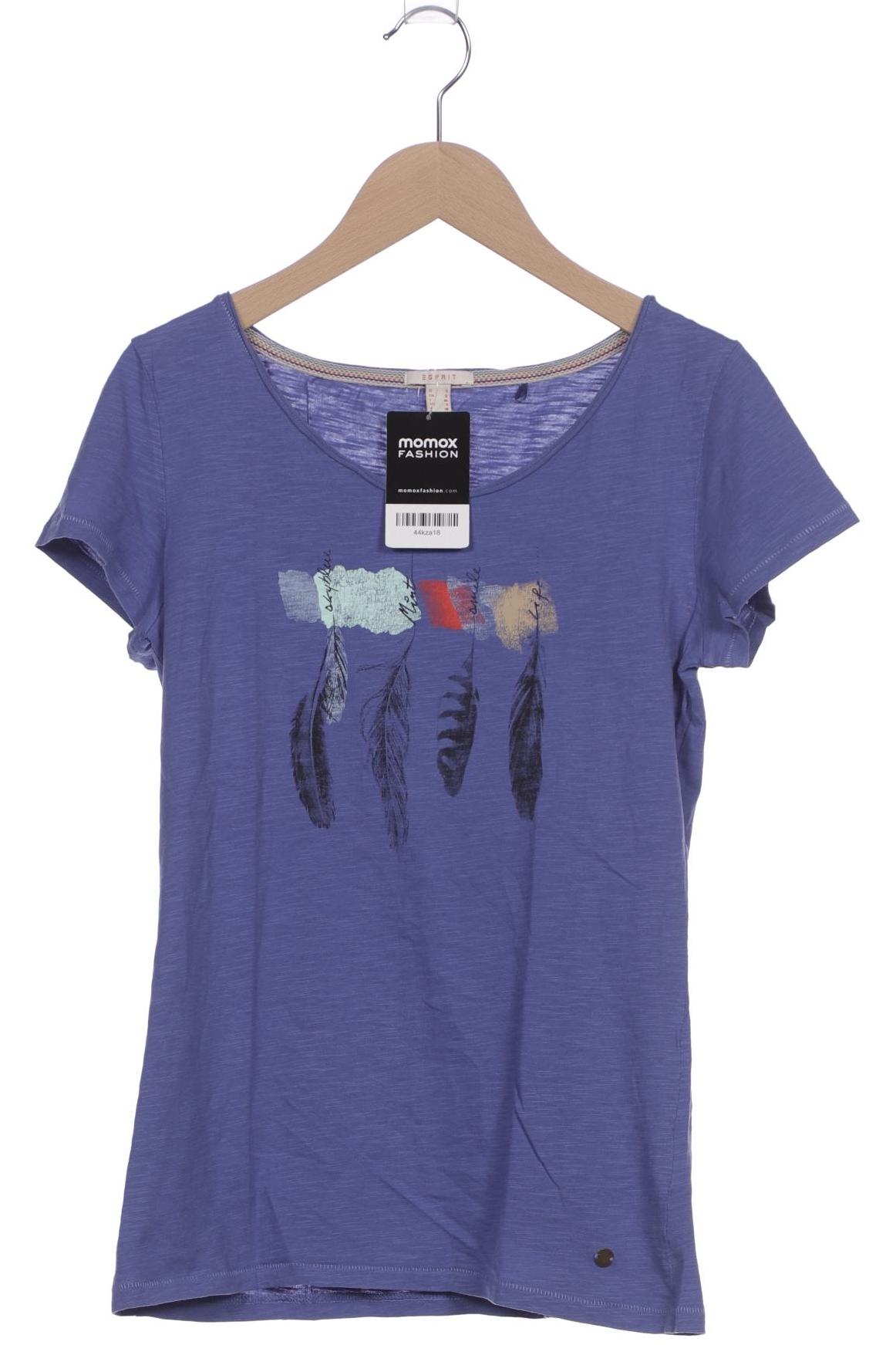 

Esprit Damen T-Shirt, blau, Gr. 36