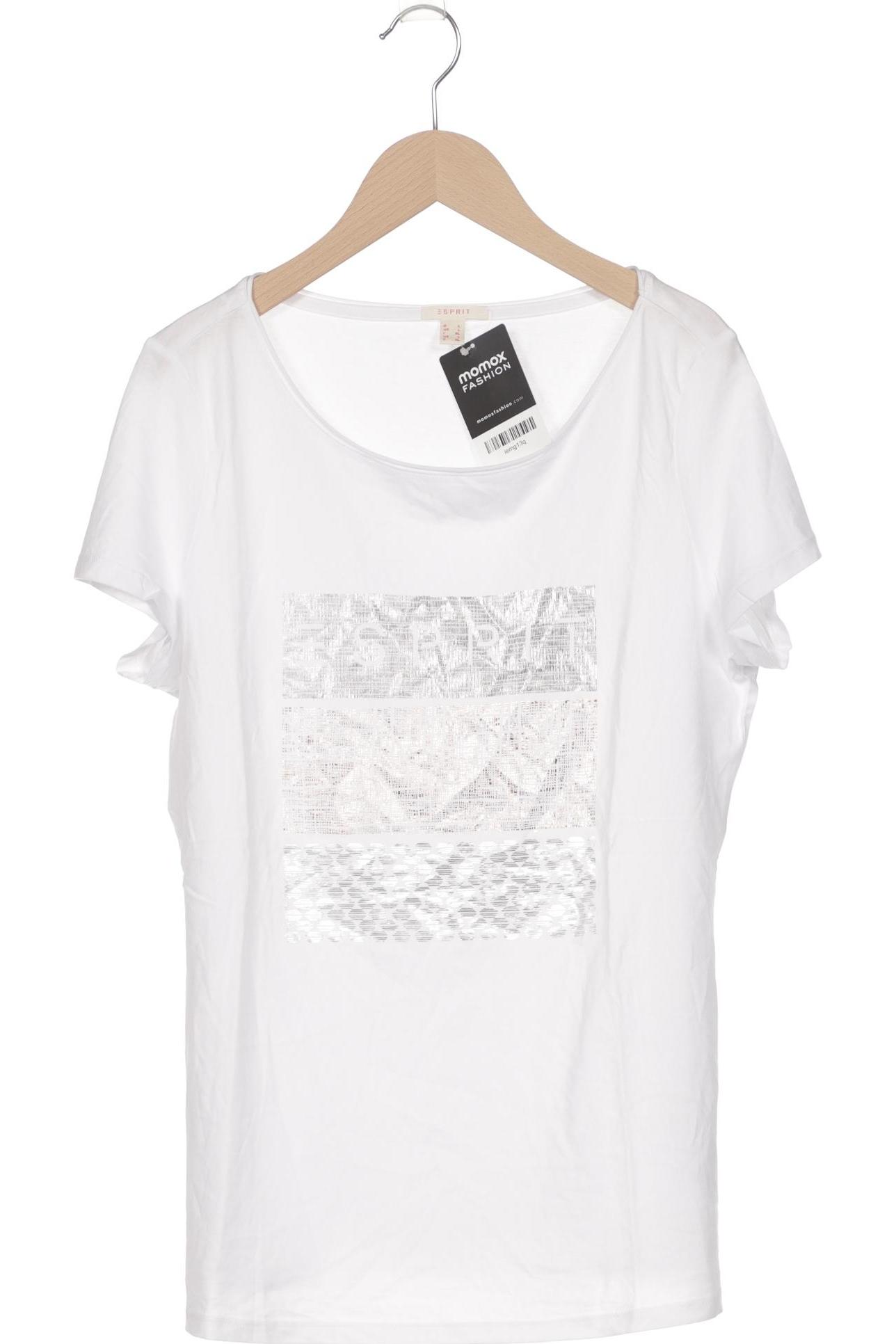 

Esprit Damen T-Shirt, weiß, Gr. 42