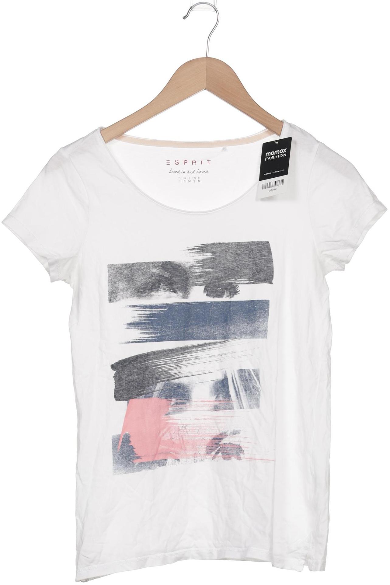 

Esprit Damen T-Shirt, weiß, Gr. 36