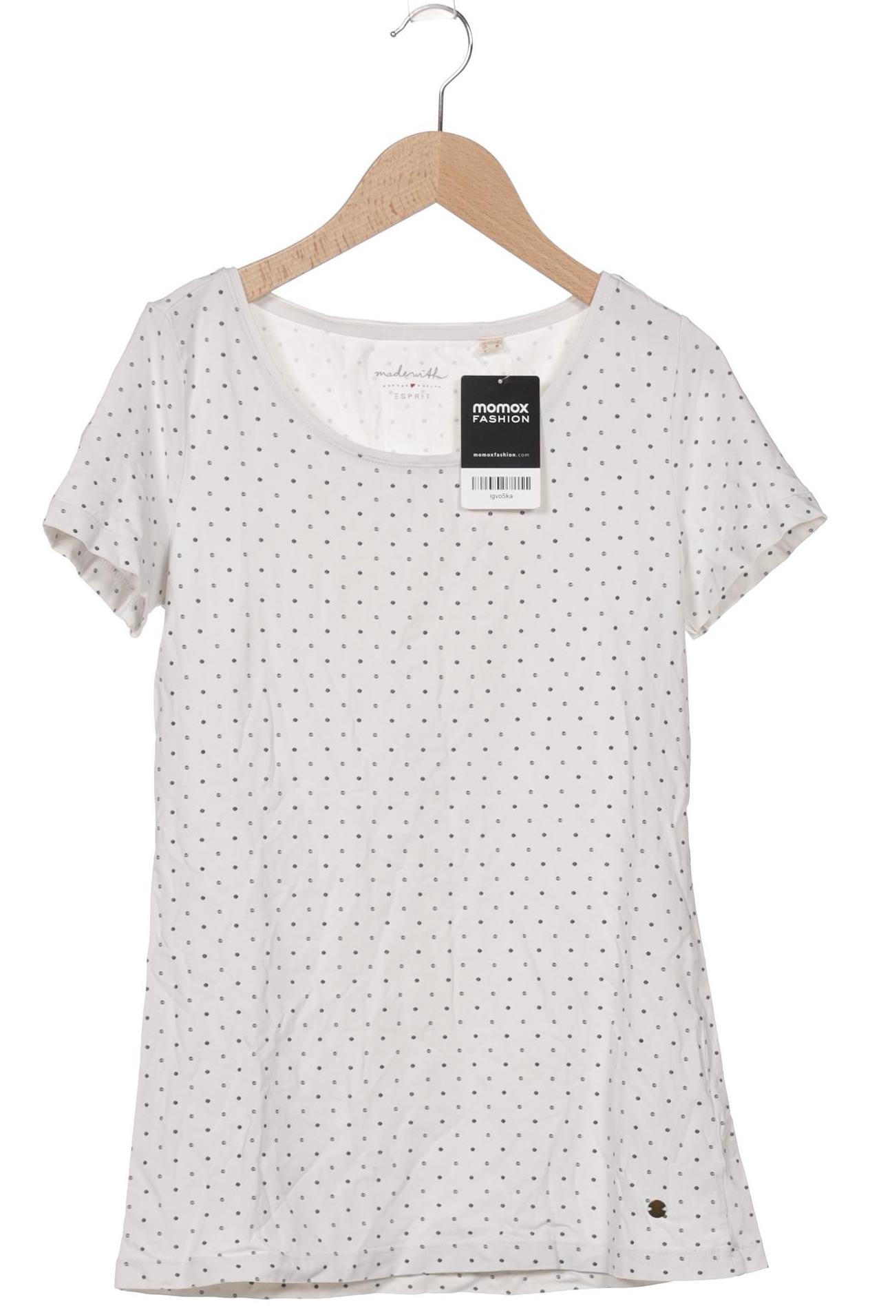 

Esprit Damen T-Shirt, weiß, Gr. 36