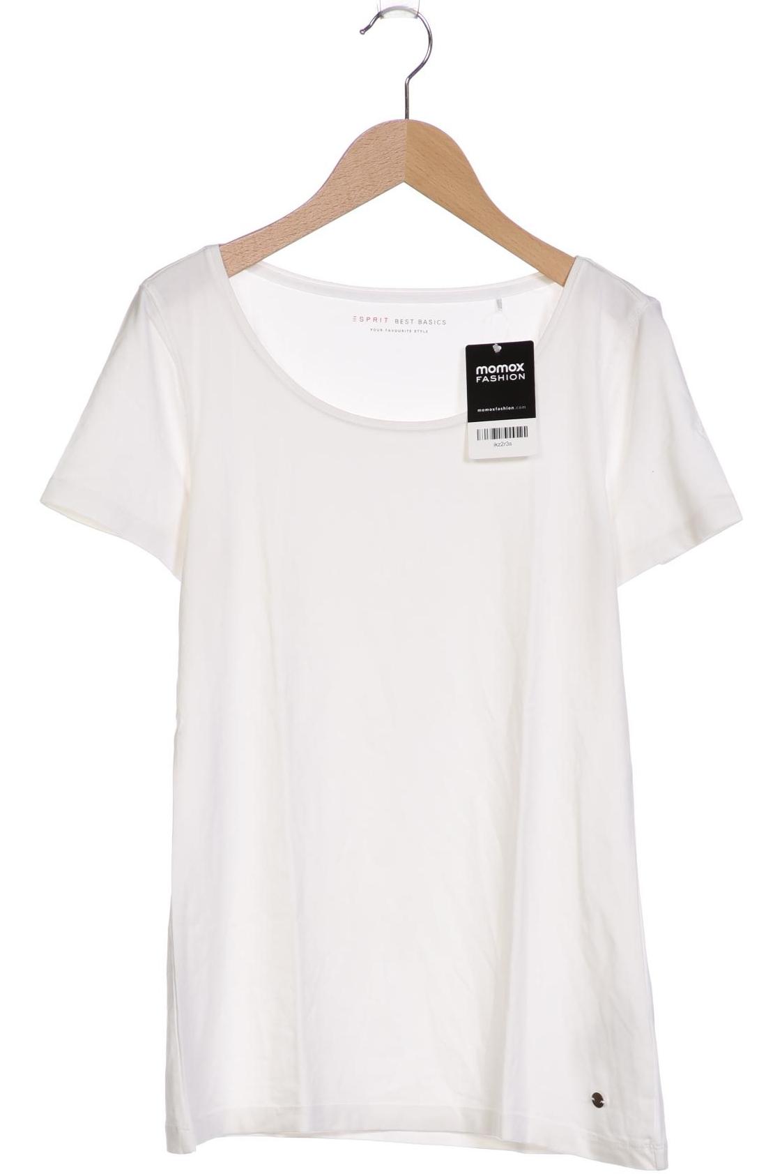 

Esprit Damen T-Shirt, weiß, Gr. 38