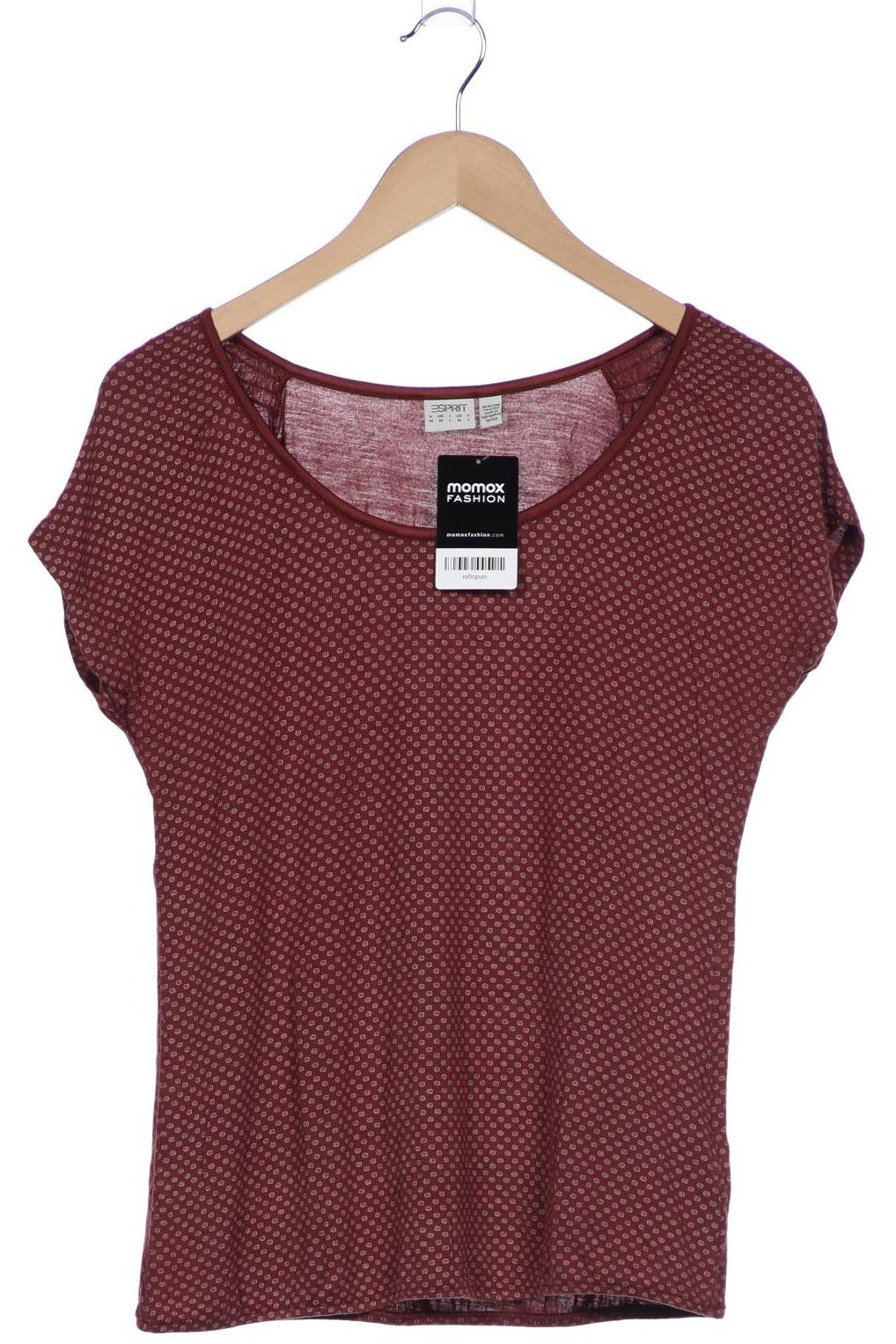

Esprit Damen T-Shirt, bordeaux, Gr. 38