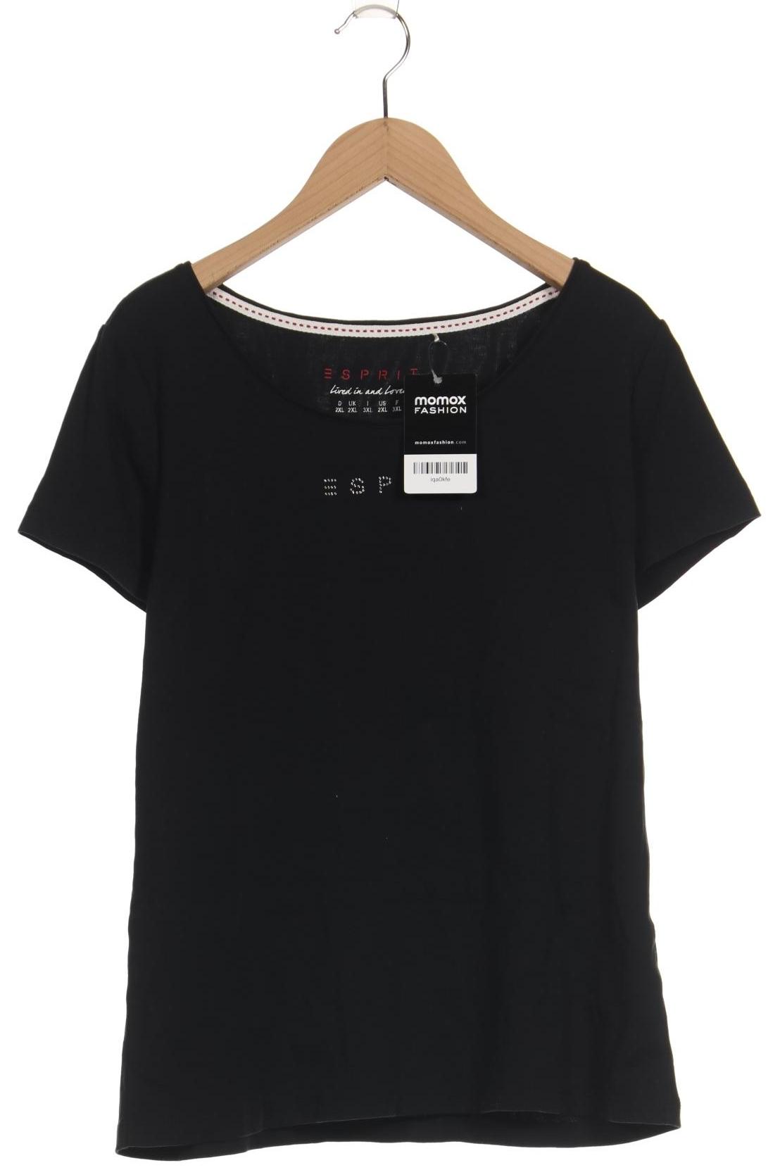 

Esprit Damen T-Shirt, schwarz, Gr. 46