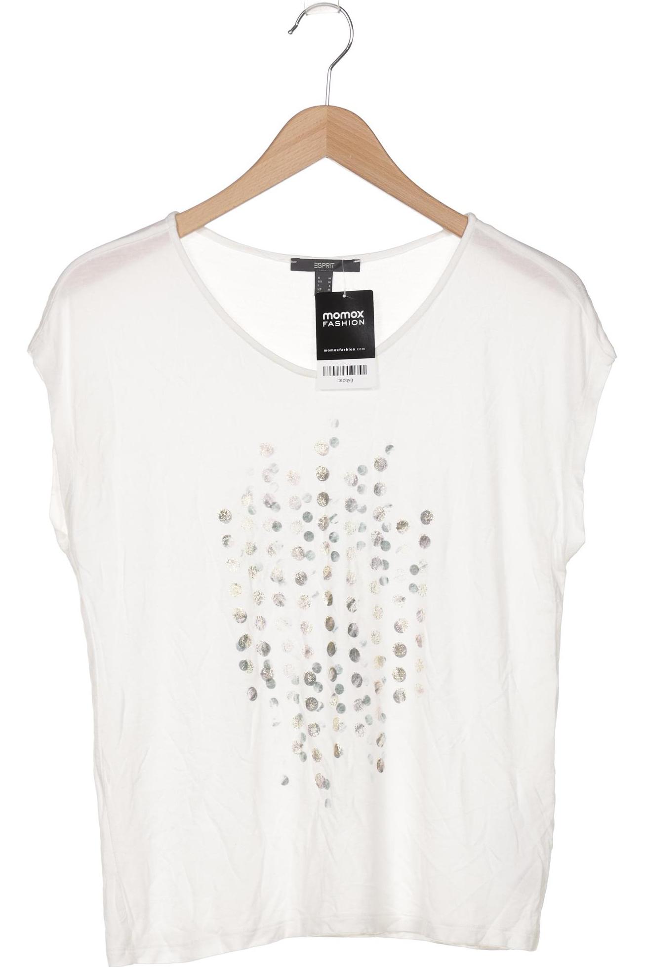 

Esprit Damen T-Shirt, cremeweiß, Gr. 38