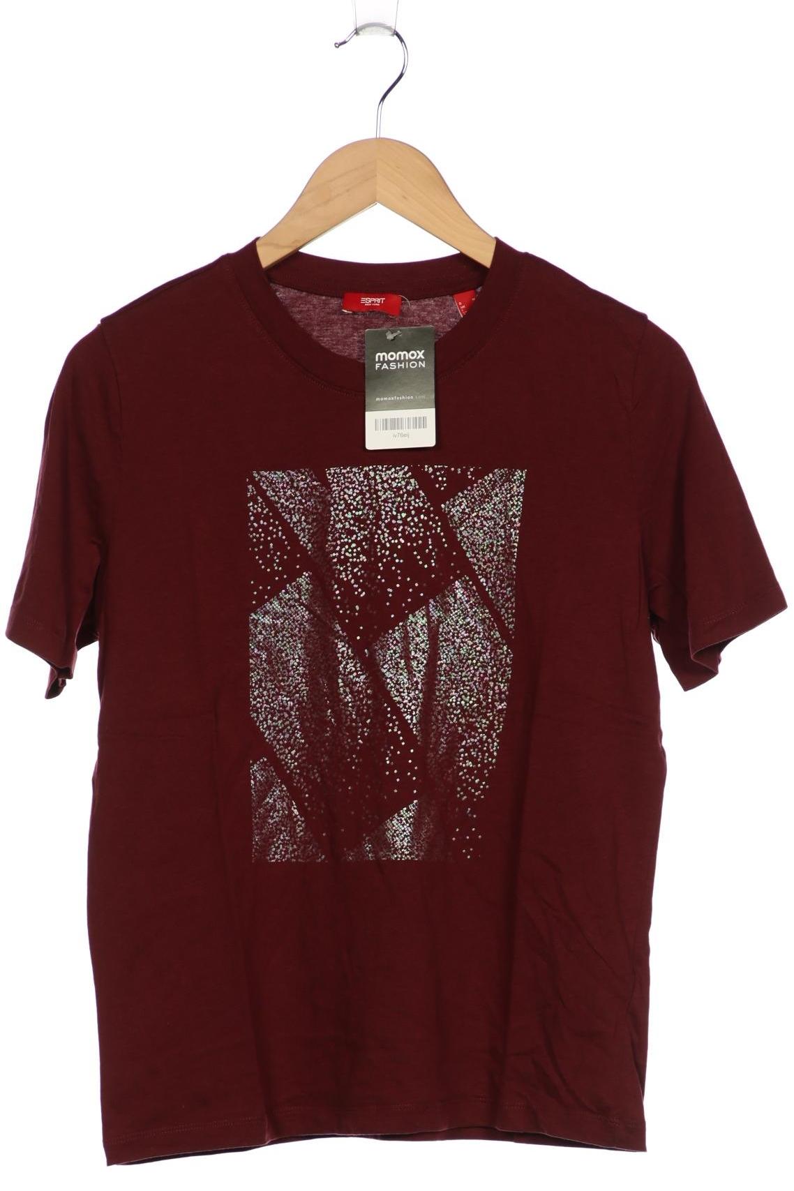 

Esprit Damen T-Shirt, bordeaux, Gr. 38