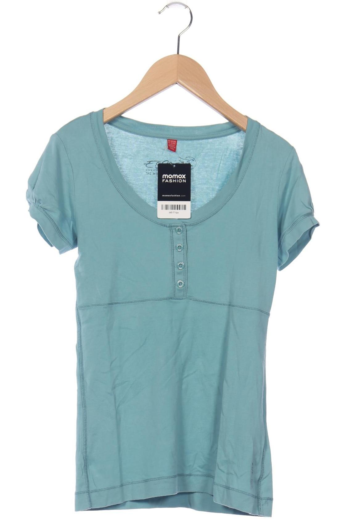 

Esprit Damen T-Shirt, türkis, Gr. 34