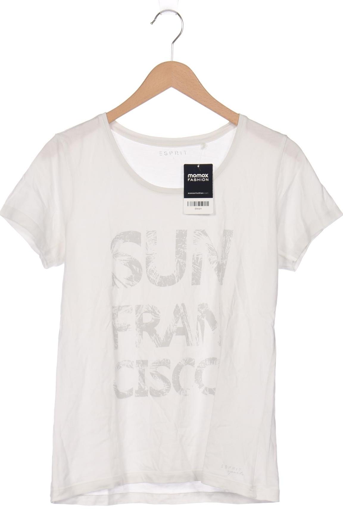 

Esprit Damen T-Shirt, weiß, Gr. 42
