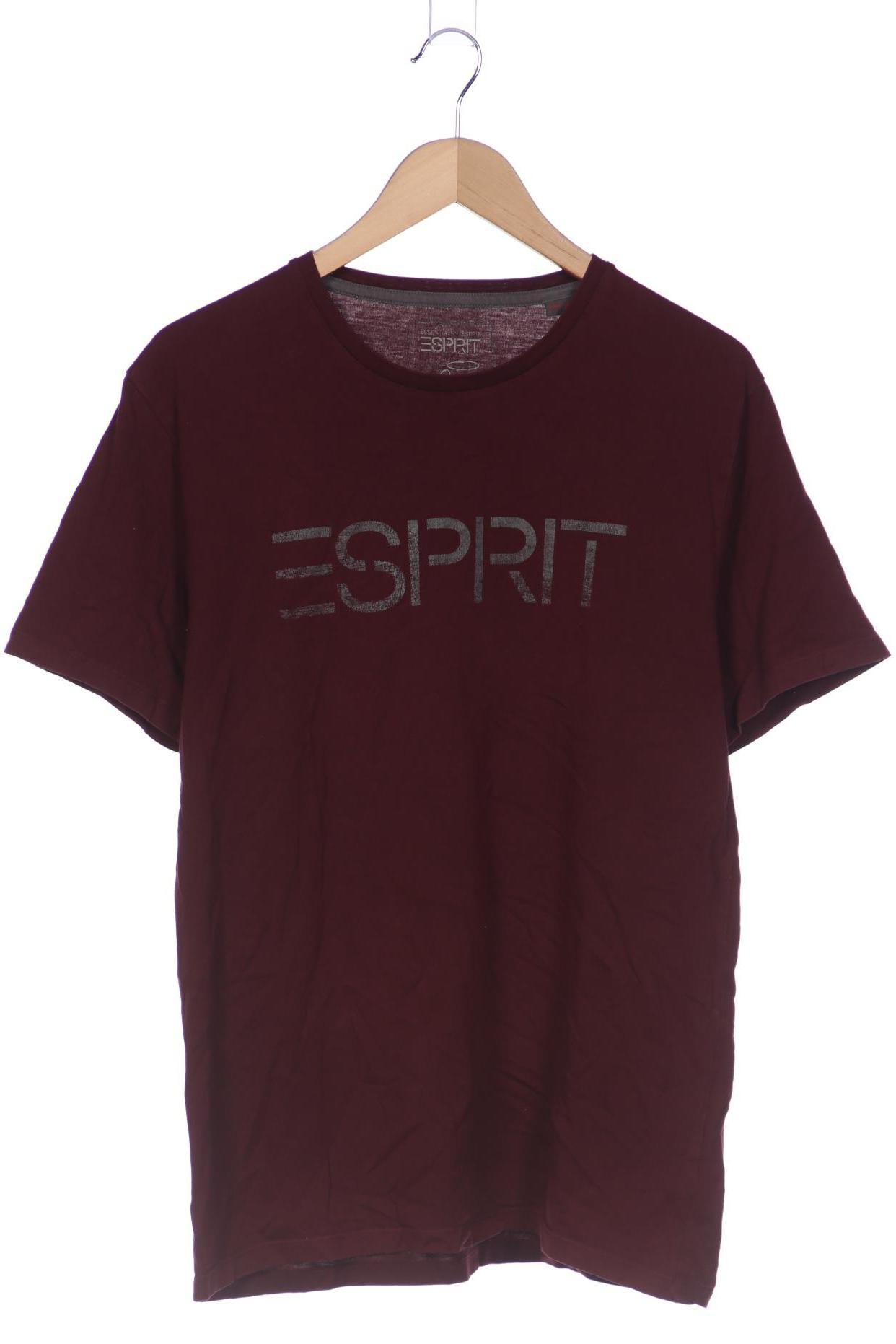 

Esprit Damen T-Shirt, bordeaux, Gr. 42