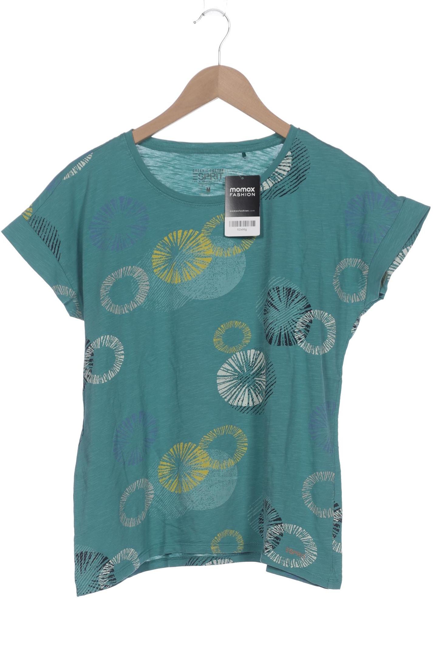 

Esprit Damen T-Shirt, türkis, Gr. 38