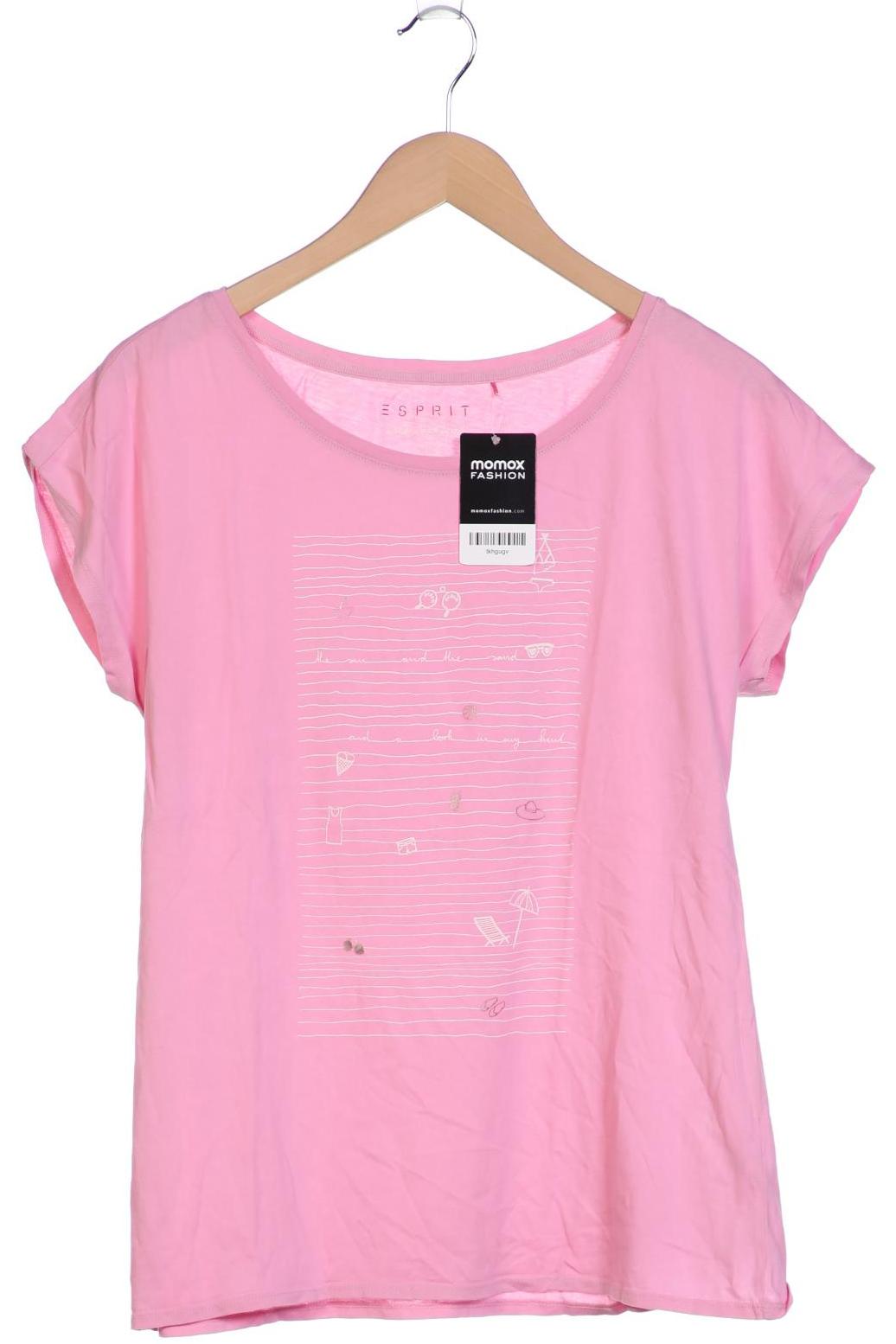 

Esprit Damen T-Shirt, pink, Gr. 38