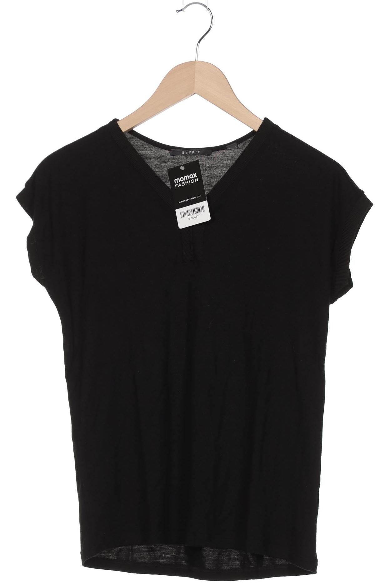 

Esprit Damen T-Shirt, schwarz, Gr. 36