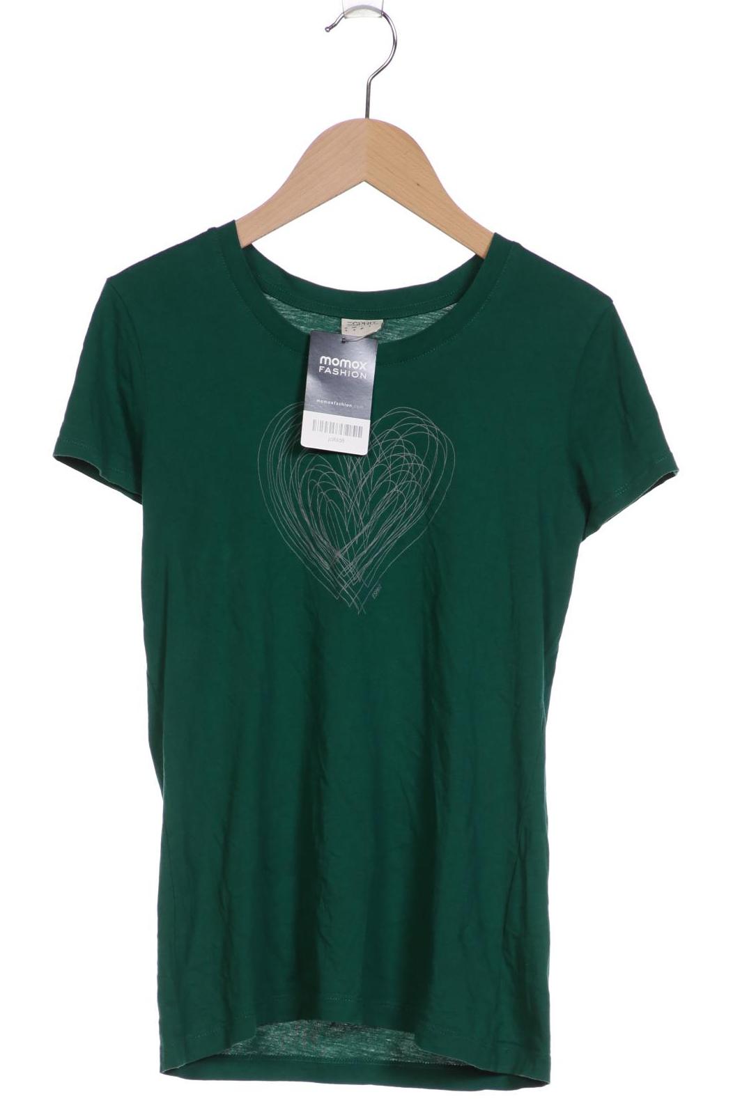 

Esprit Damen T-Shirt, grün, Gr. 36