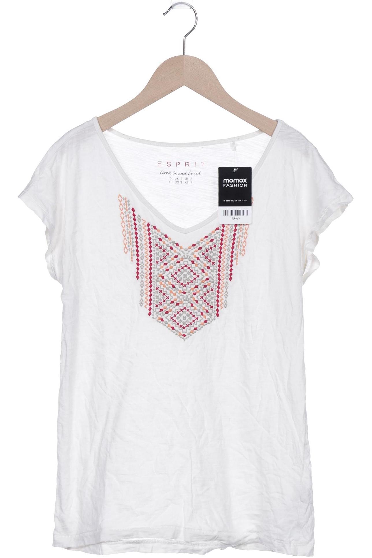 

Esprit Damen T-Shirt, cremeweiß, Gr. 34
