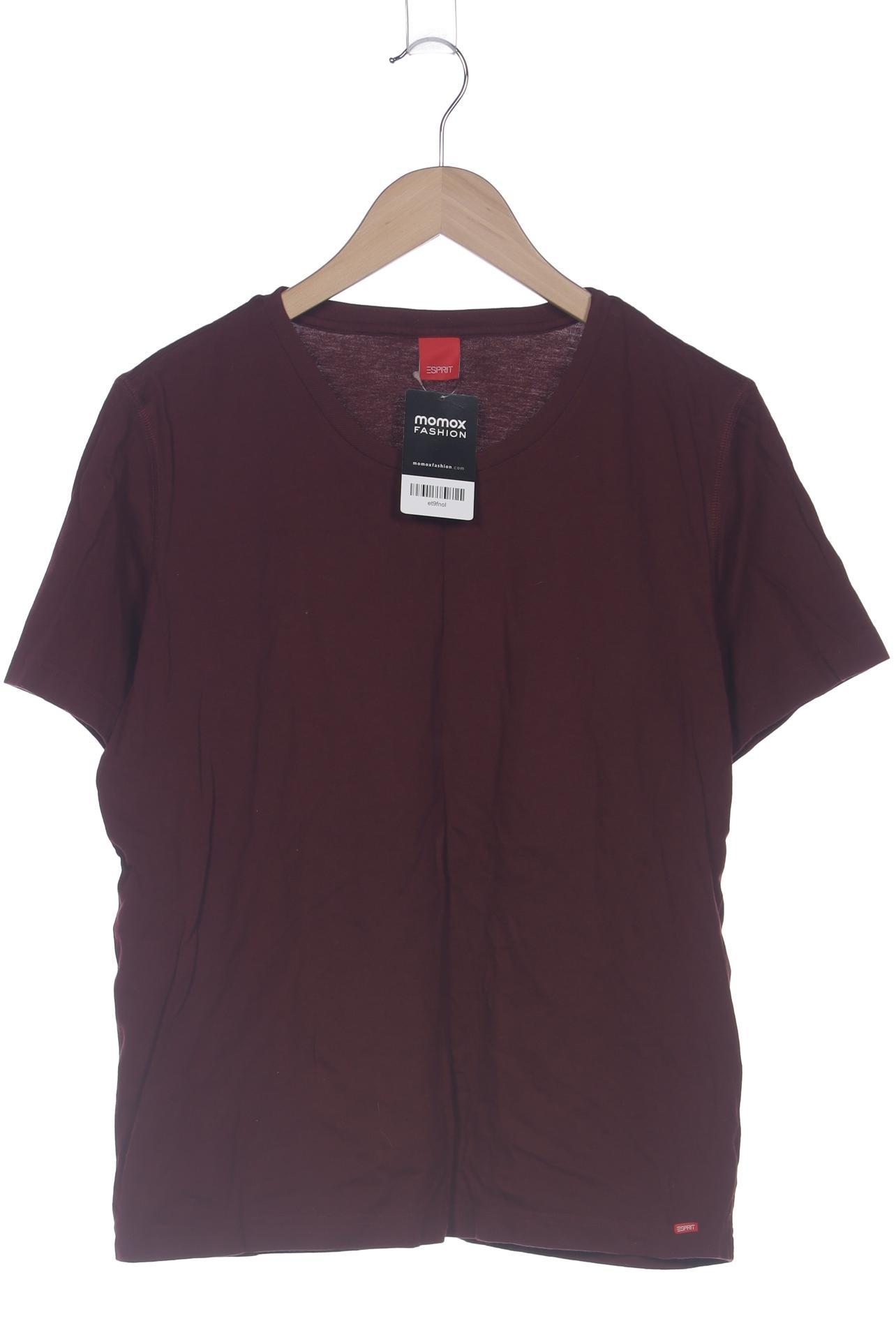 

Esprit Damen T-Shirt, bordeaux, Gr. 46