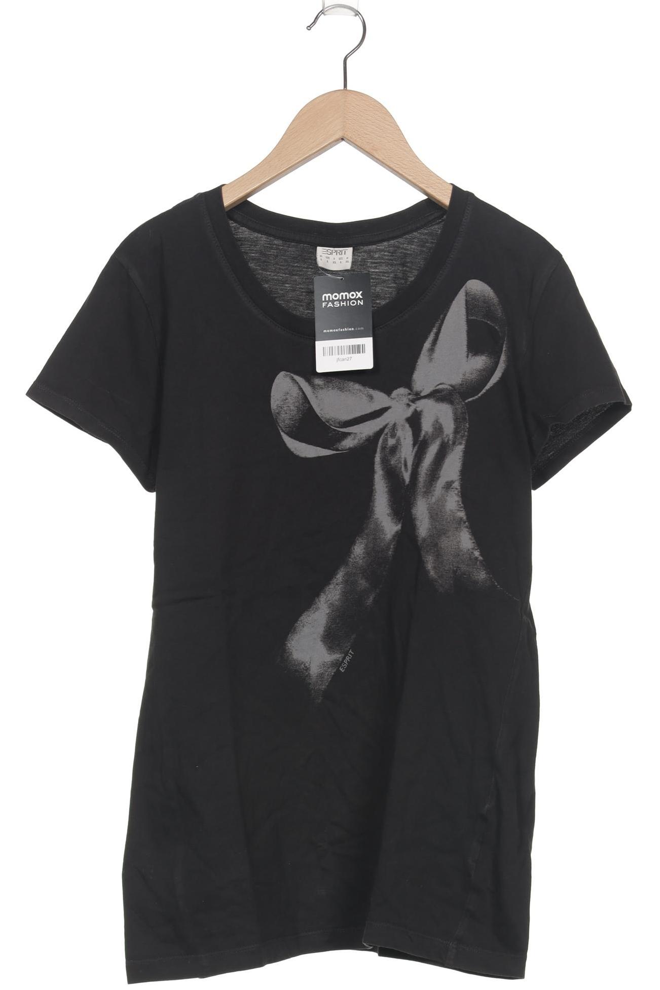 

Esprit Damen T-Shirt, schwarz, Gr. 42