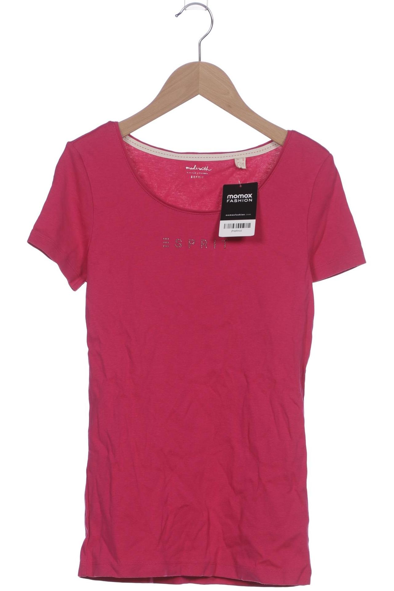 

Esprit Damen T-Shirt, pink, Gr. 38
