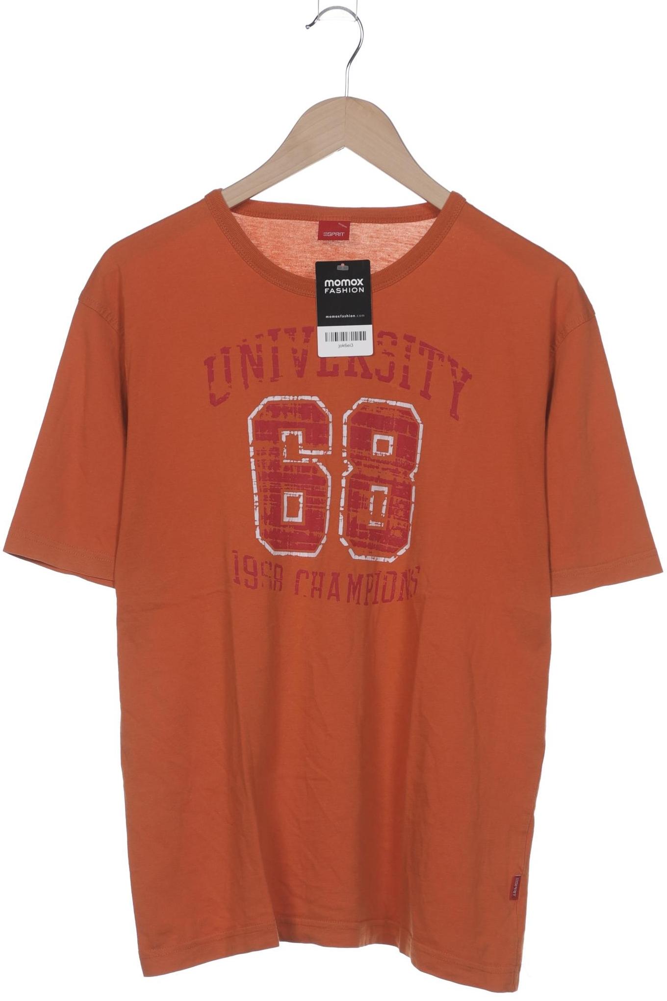 

Esprit Damen T-Shirt, orange, Gr. 44