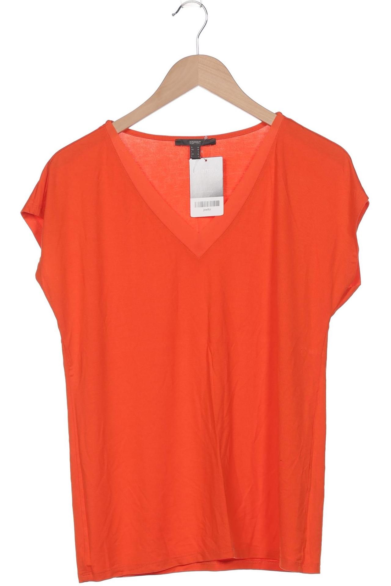 

Esprit Damen T-Shirt, orange, Gr. 38