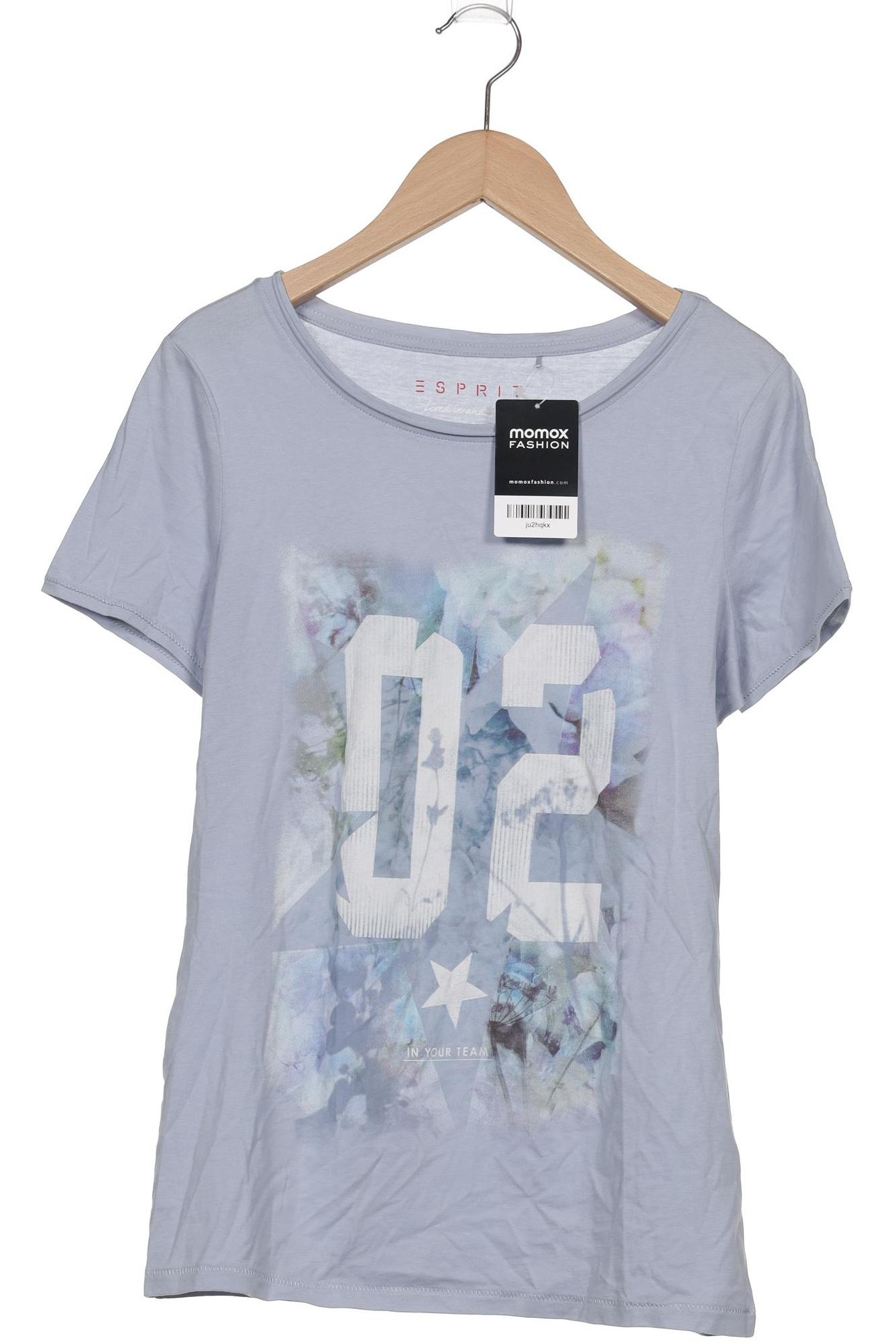 

Esprit Damen T-Shirt, hellblau, Gr. 34