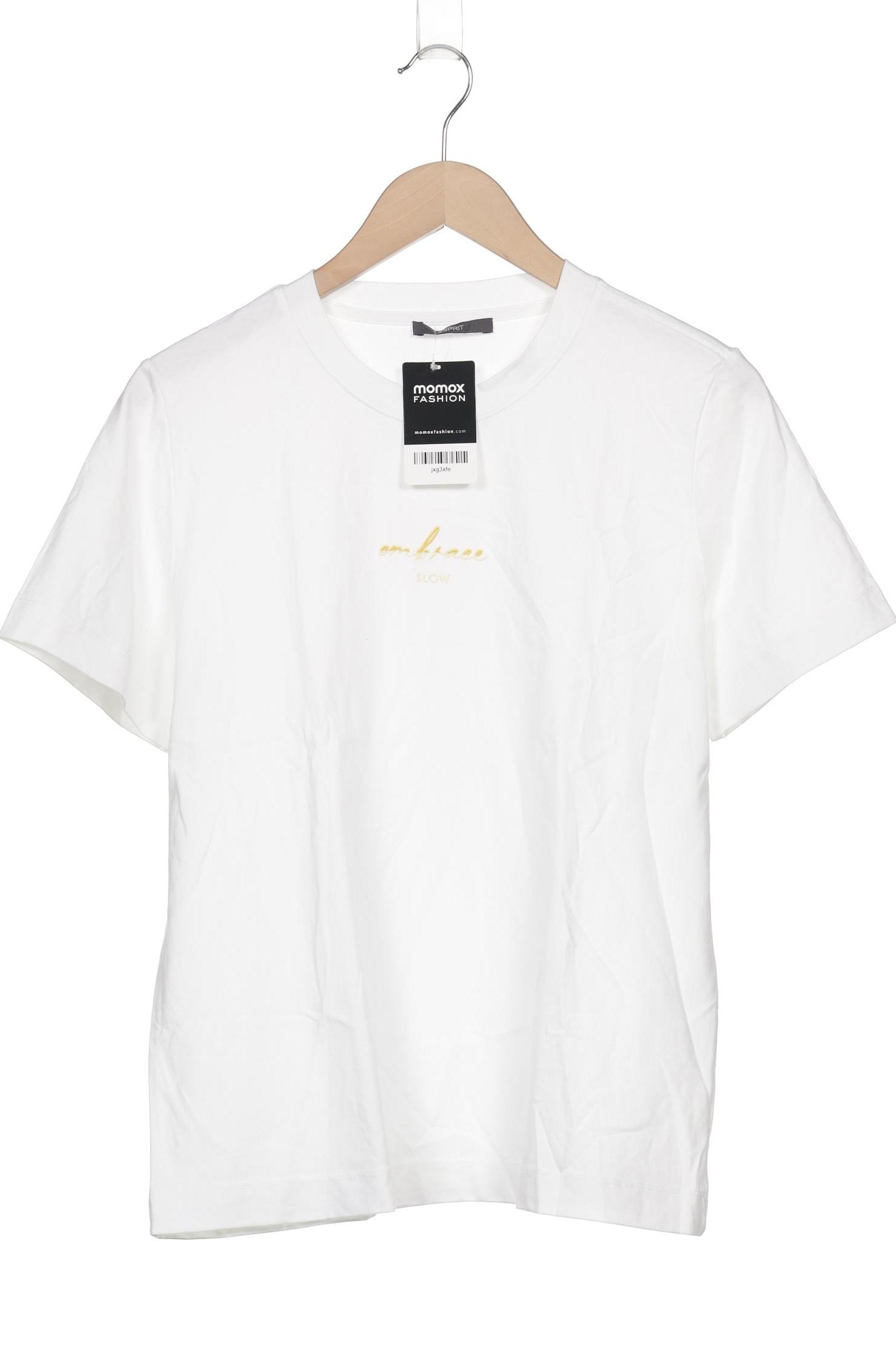 

Esprit Damen T-Shirt, weiß, Gr. 42