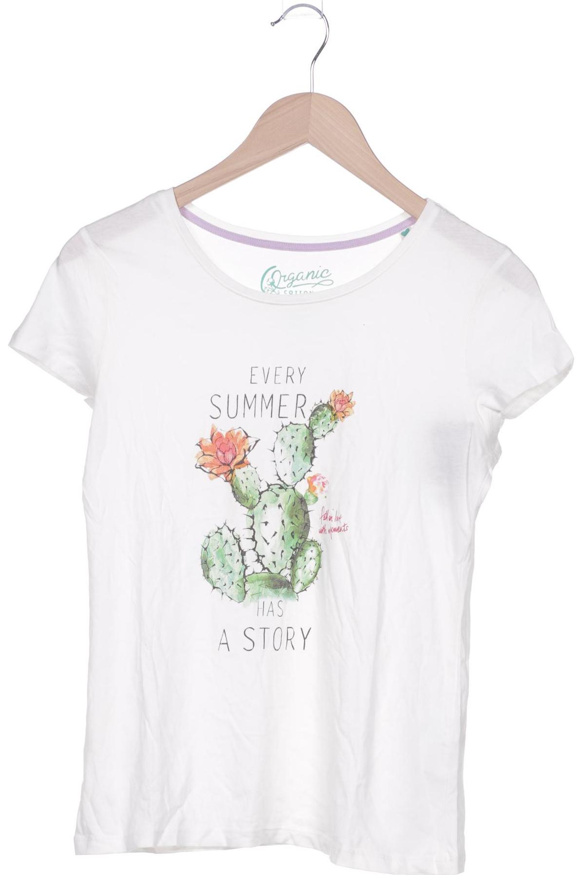 

Esprit Damen T-Shirt, weiß, Gr. 34