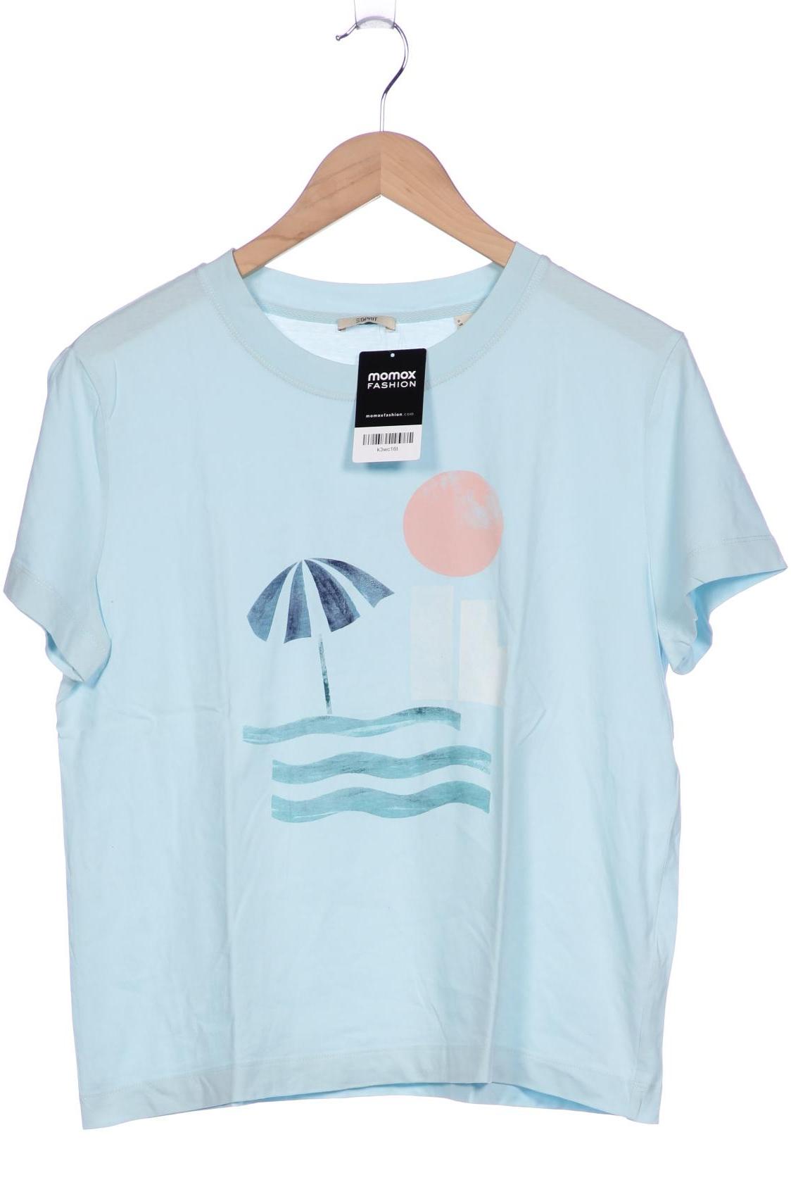 

Esprit Damen T-Shirt, hellblau, Gr. 42