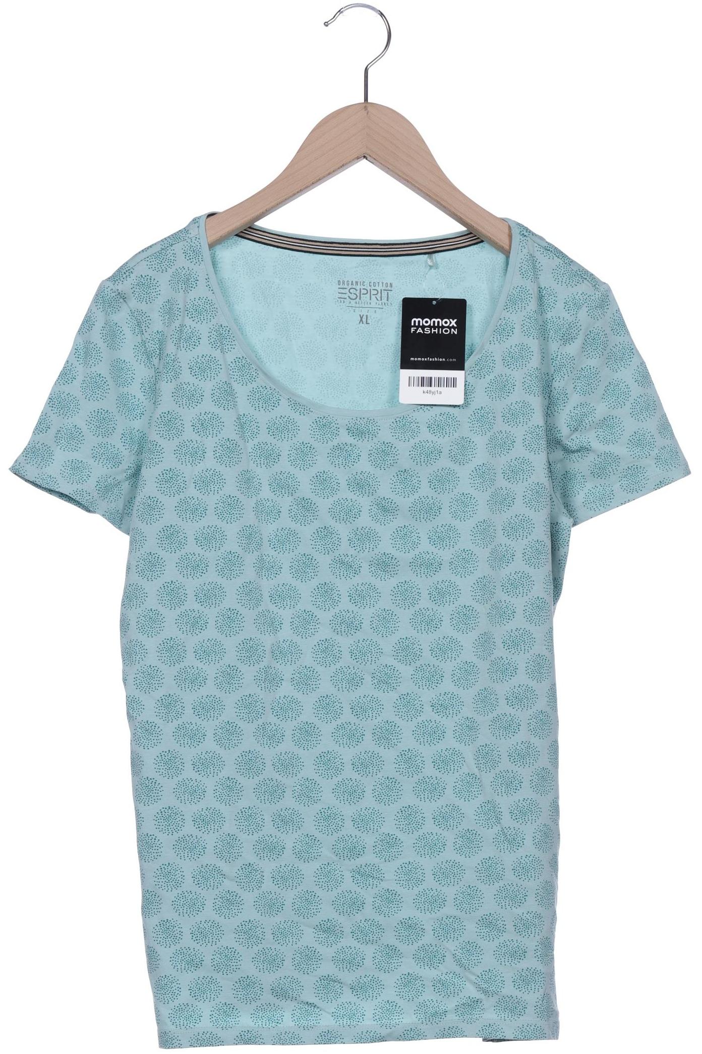 

Esprit Damen T-Shirt, türkis, Gr. 44