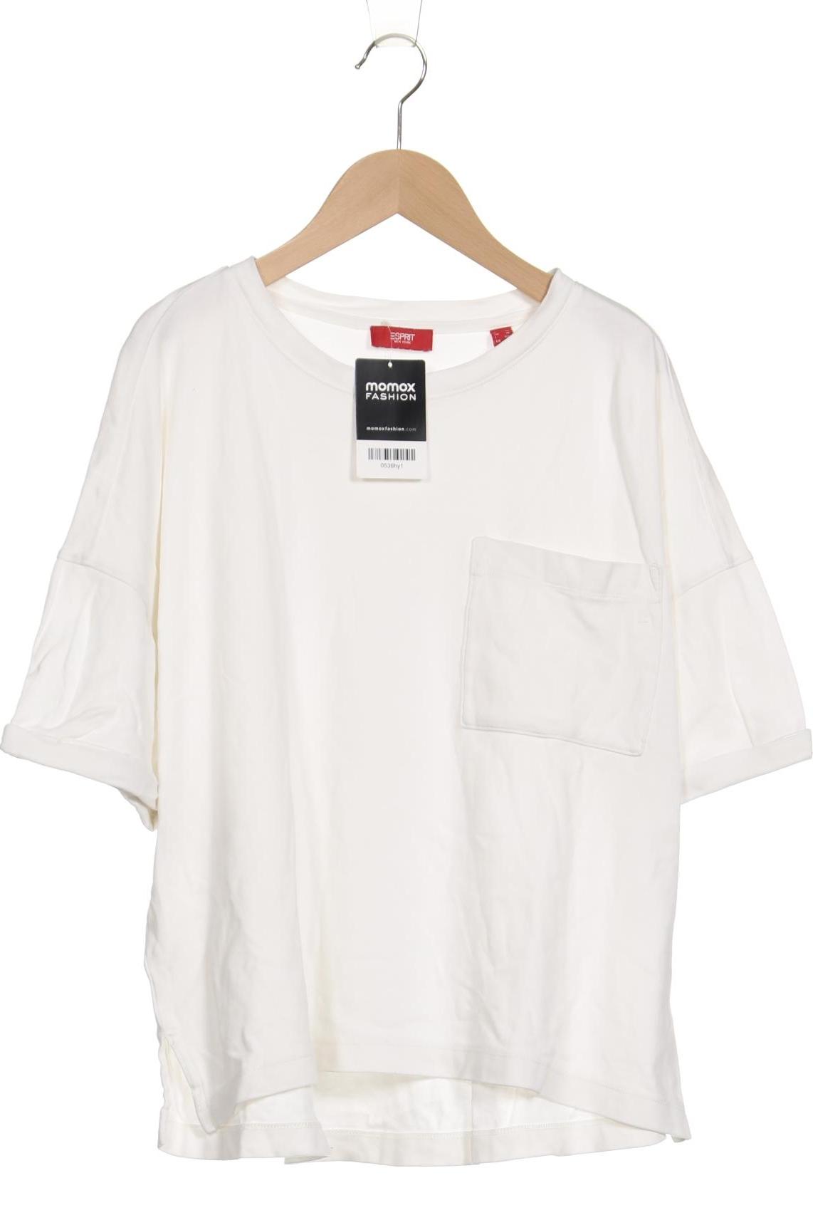 

Esprit Damen T-Shirt, weiß, Gr. 44