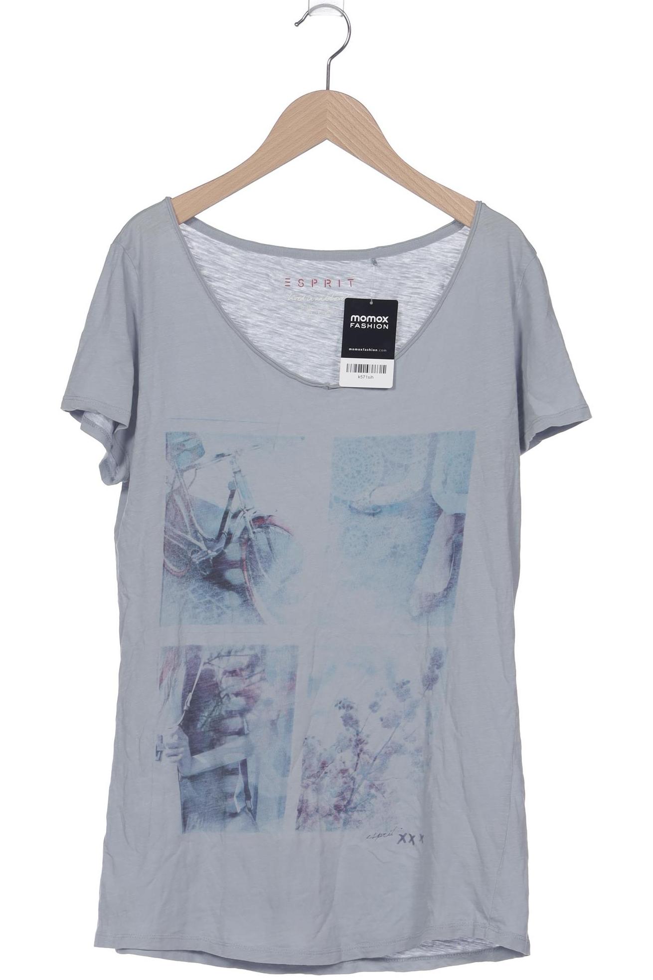 

Esprit Damen T-Shirt, grau, Gr. 44