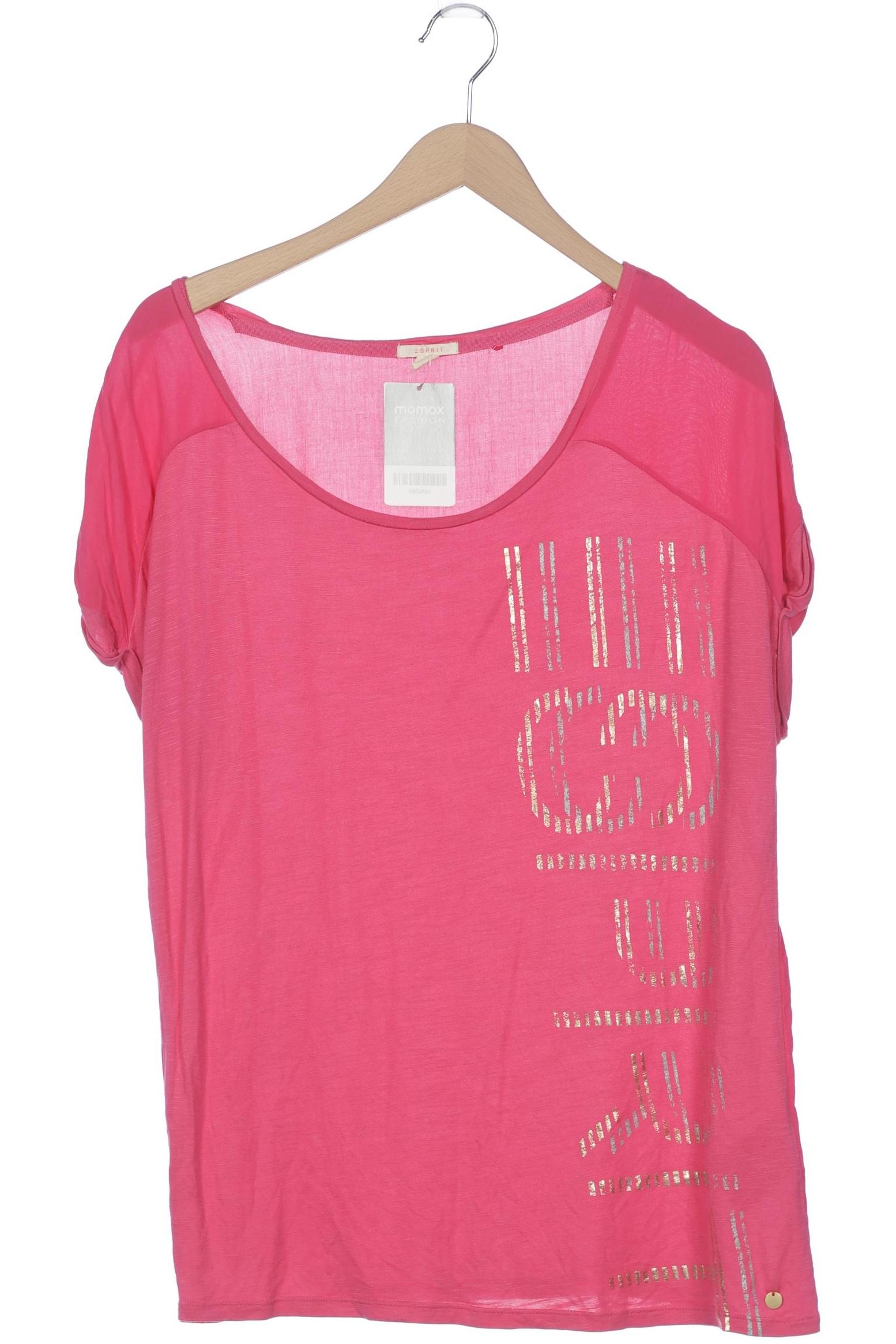 

Esprit Damen T-Shirt, pink, Gr. 44