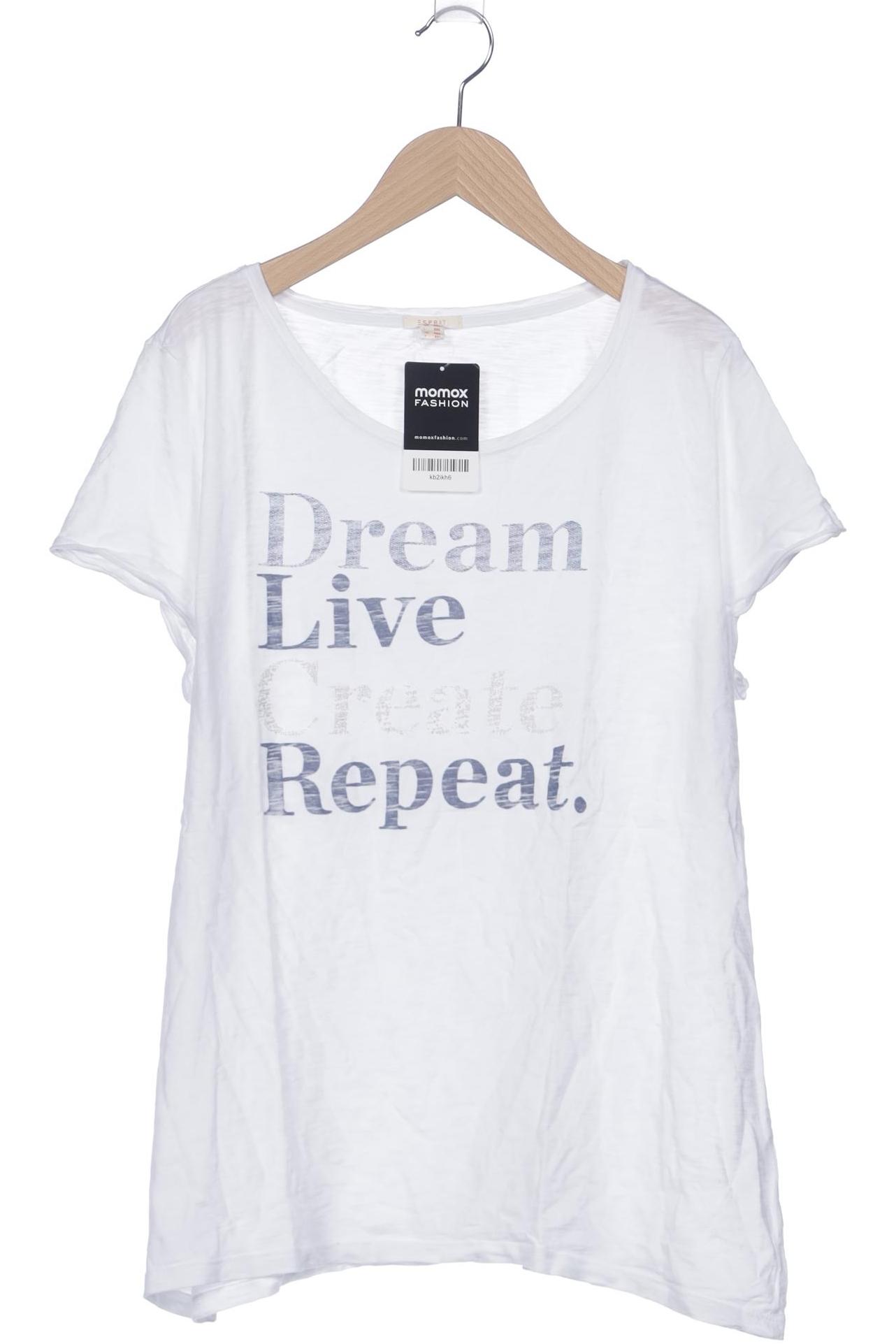 

Esprit Damen T-Shirt, weiß, Gr. 46