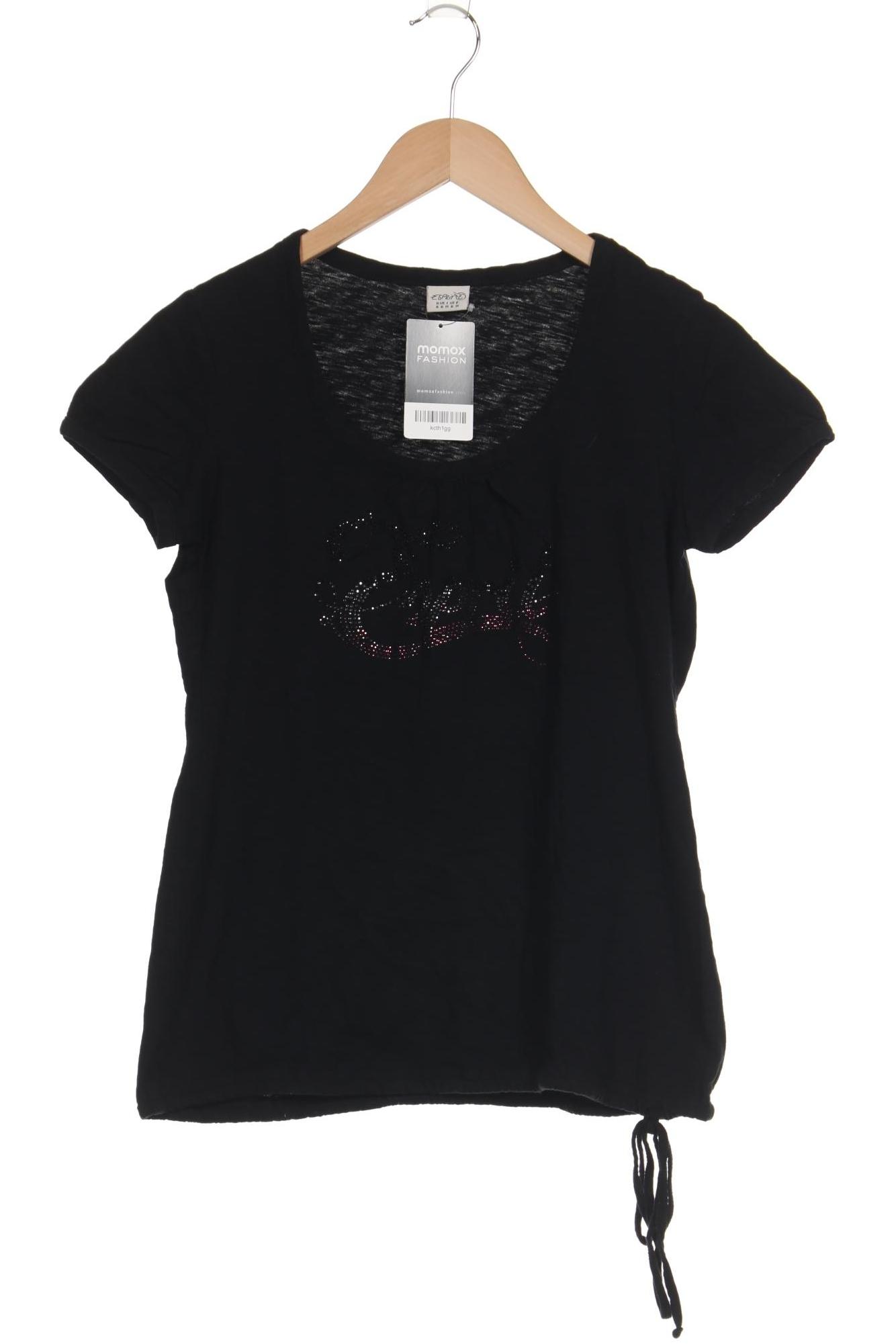 

Esprit Damen T-Shirt, schwarz, Gr. 36